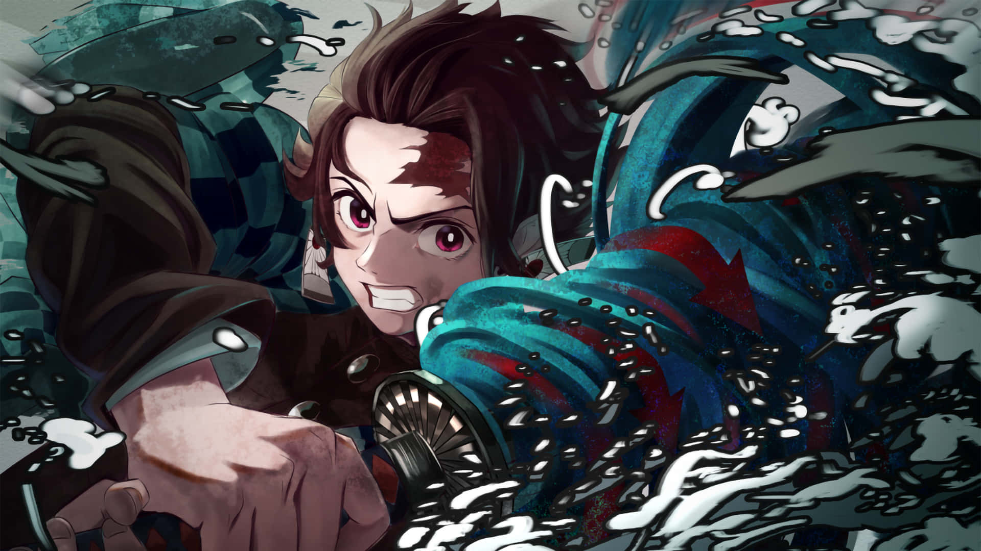 1920x1080 Gorgeous Demon Slayer Laptop! Wallpaper