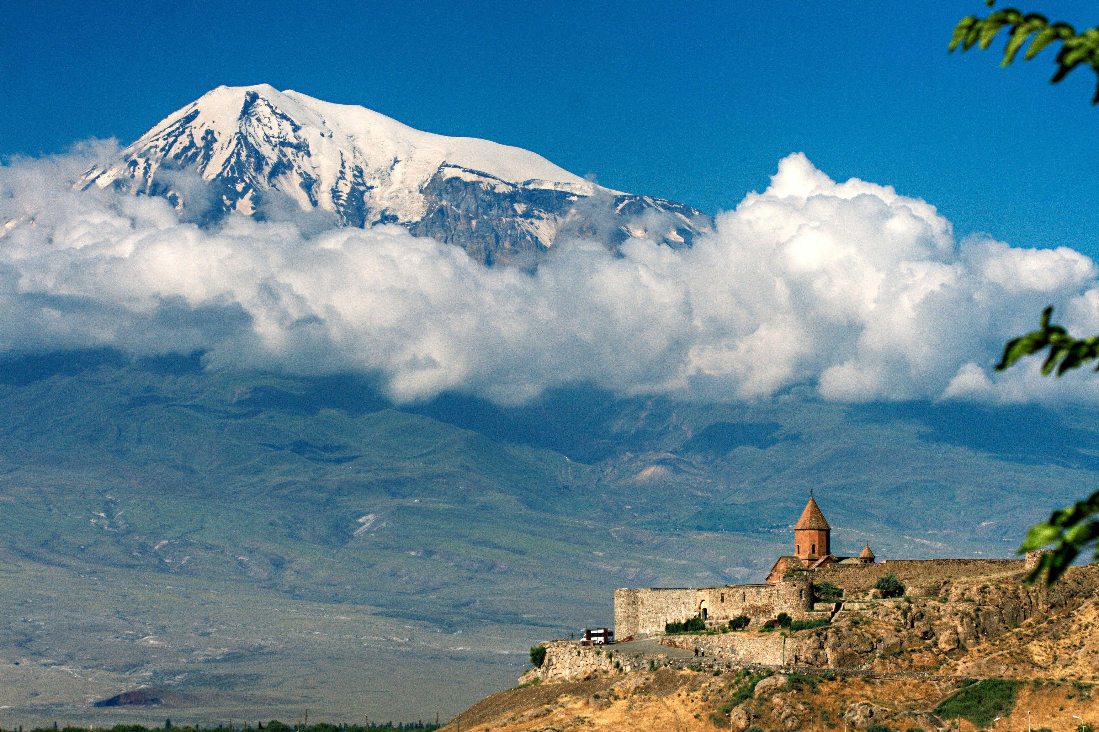 3504x2334 Mountain, Ararat, Armenia, Height, Architecture