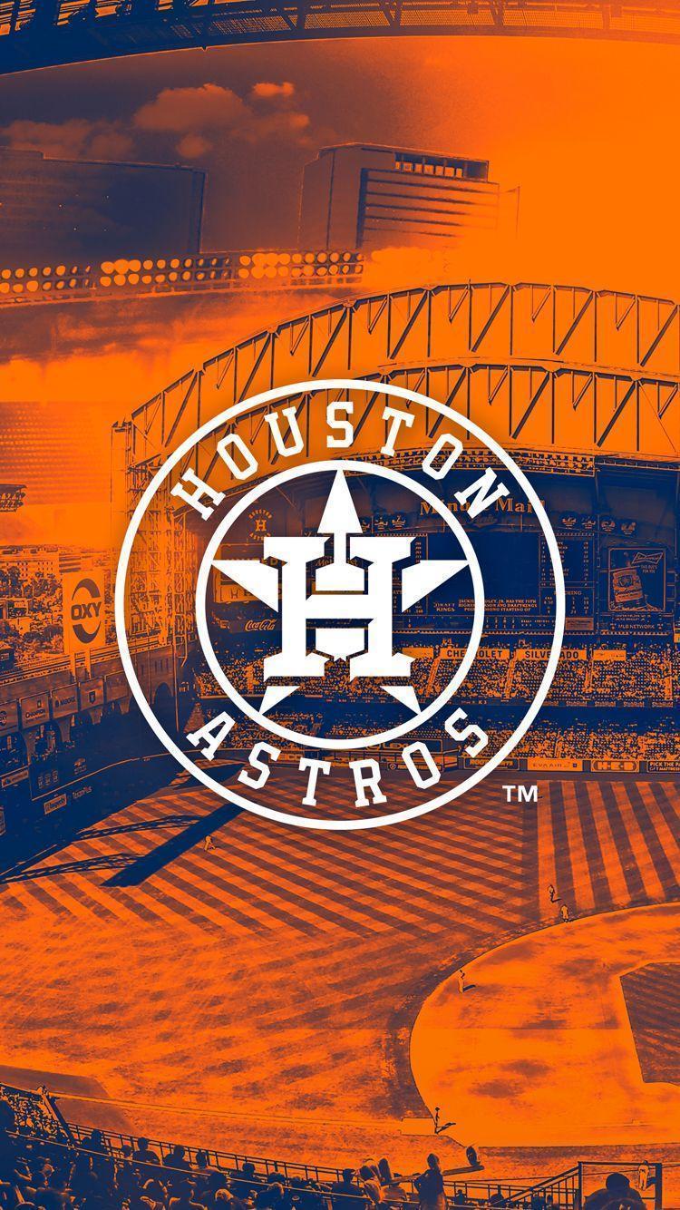 Houston Astros iPhone Wallpaper  Mlb wallpaper Houston astros Mlb team  logos