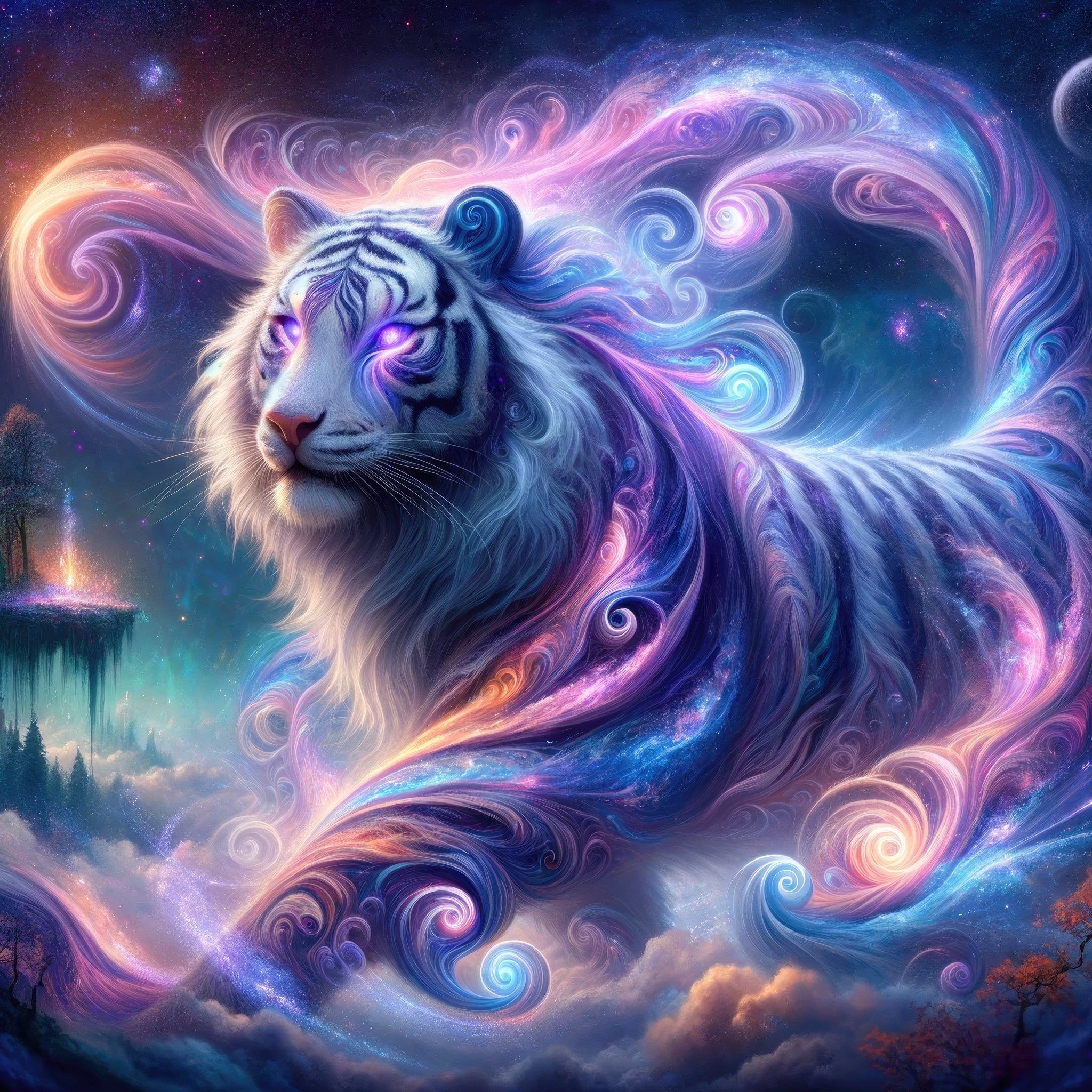 Fantasy Tiger Wallpapers - Top Free Fantasy Tiger Backgrounds ...