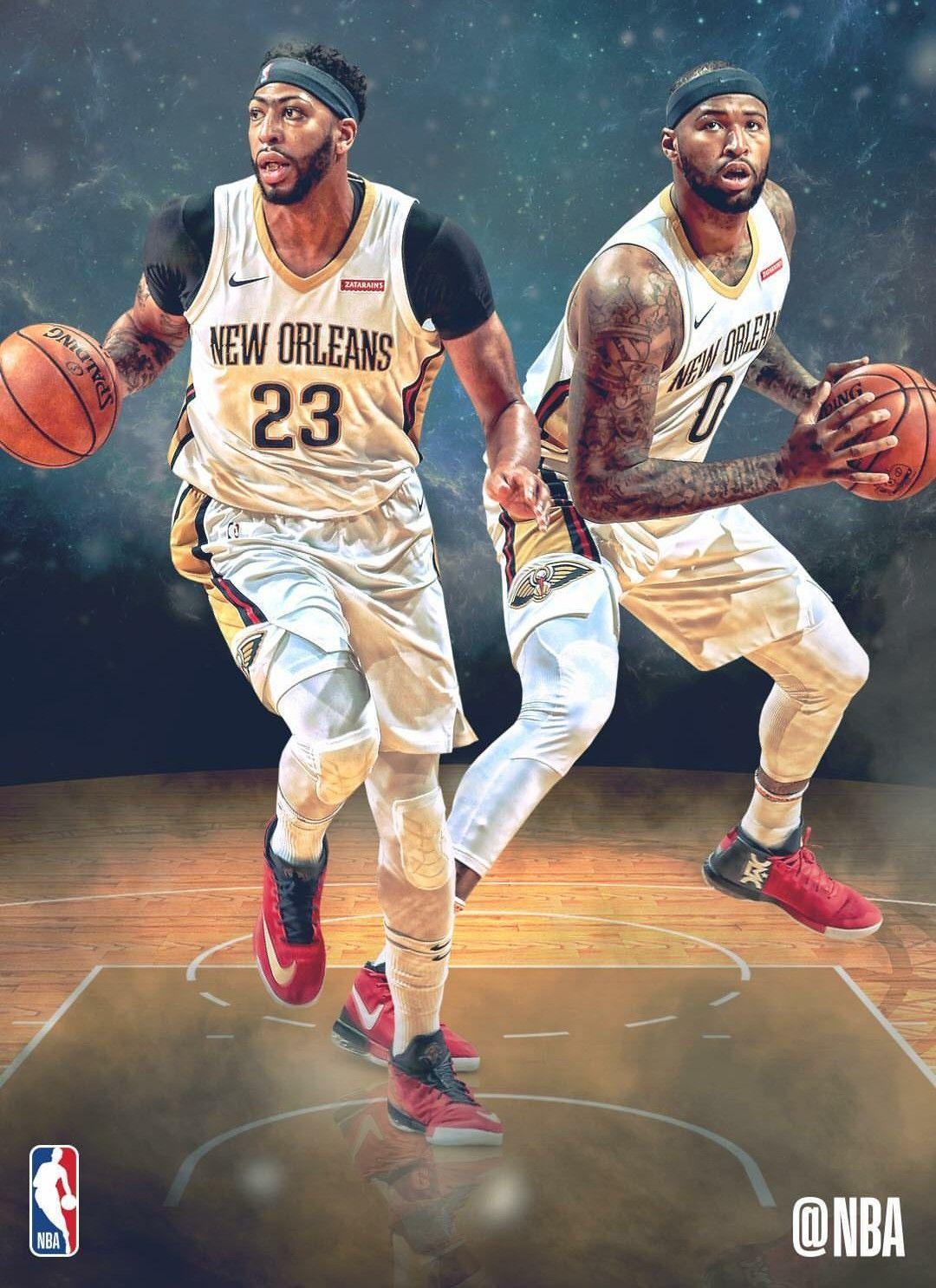 1080x1486 Anthony Davis and Demarcus Boogie Cousins New Orleans