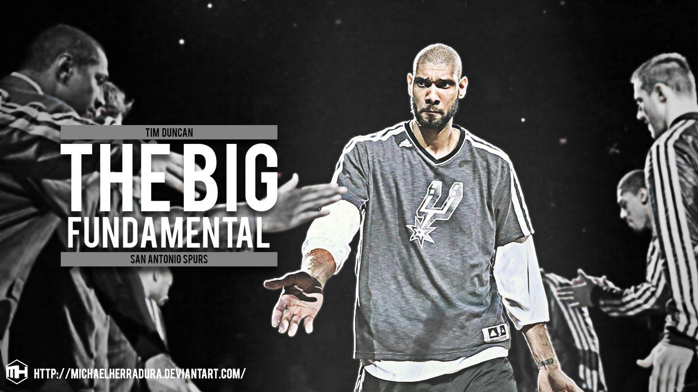 1366x768 Tim Duncan Wallpaper