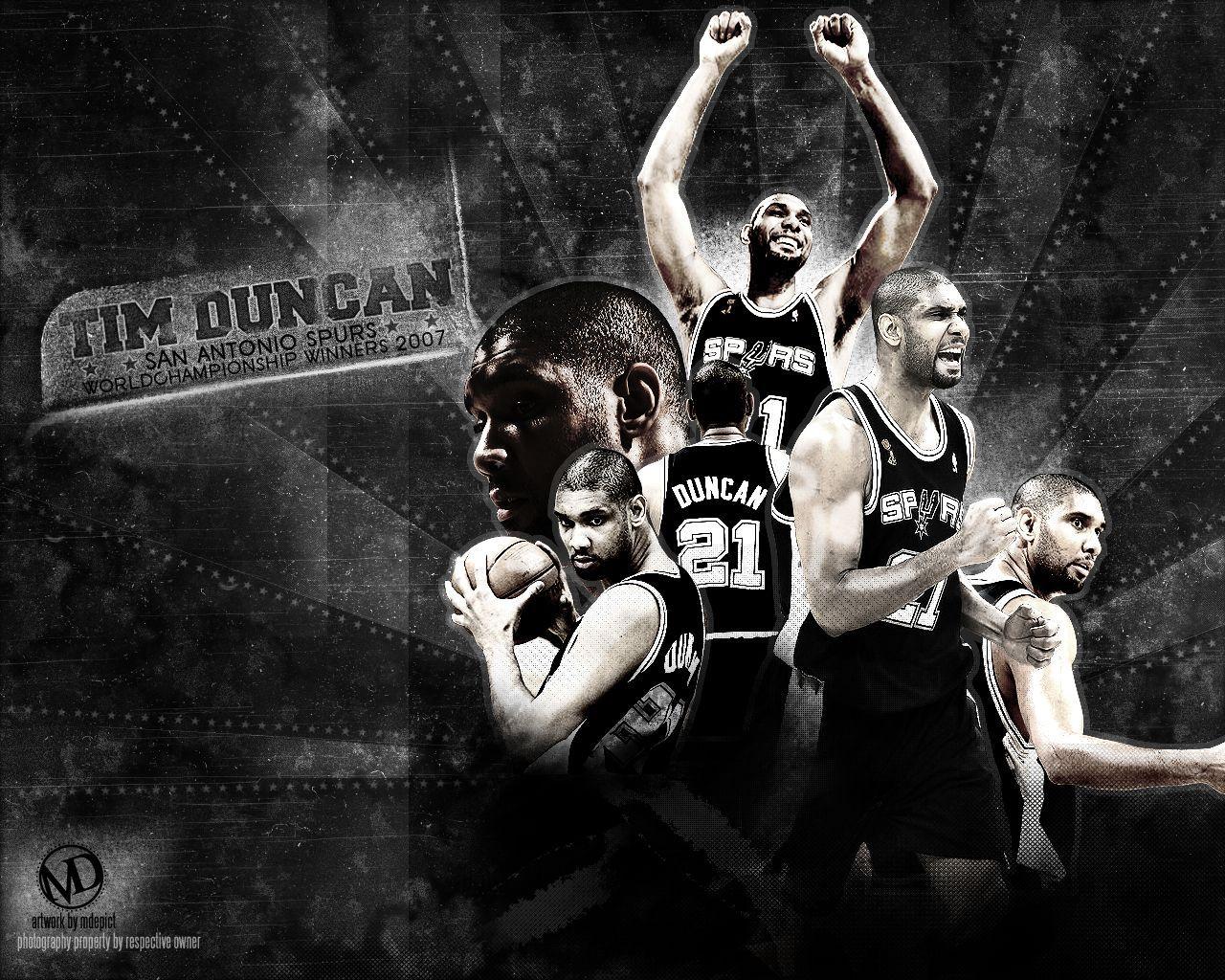 1280x1024 Tim Duncan Wallpaper