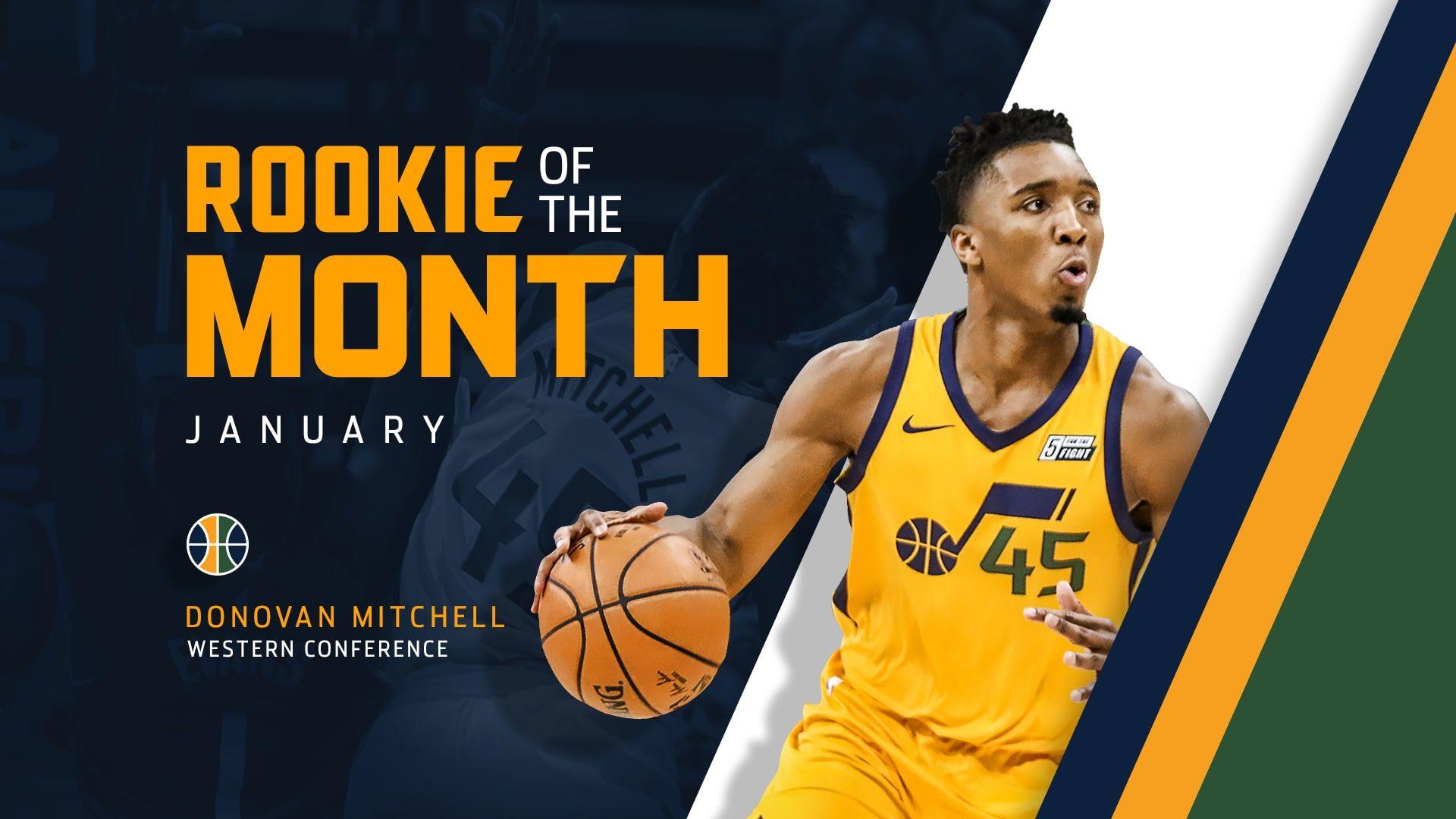 1920x1080 Donovan Mitchell named Western Conference Rookie