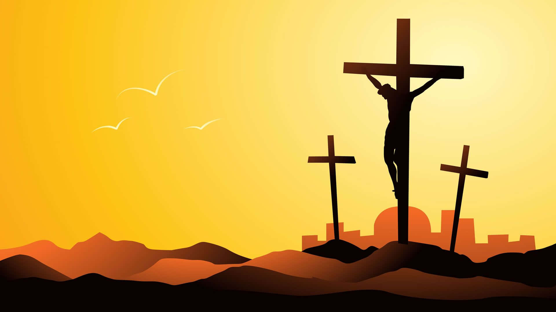 1920x1080 Download Jesus Crucified on the Cross