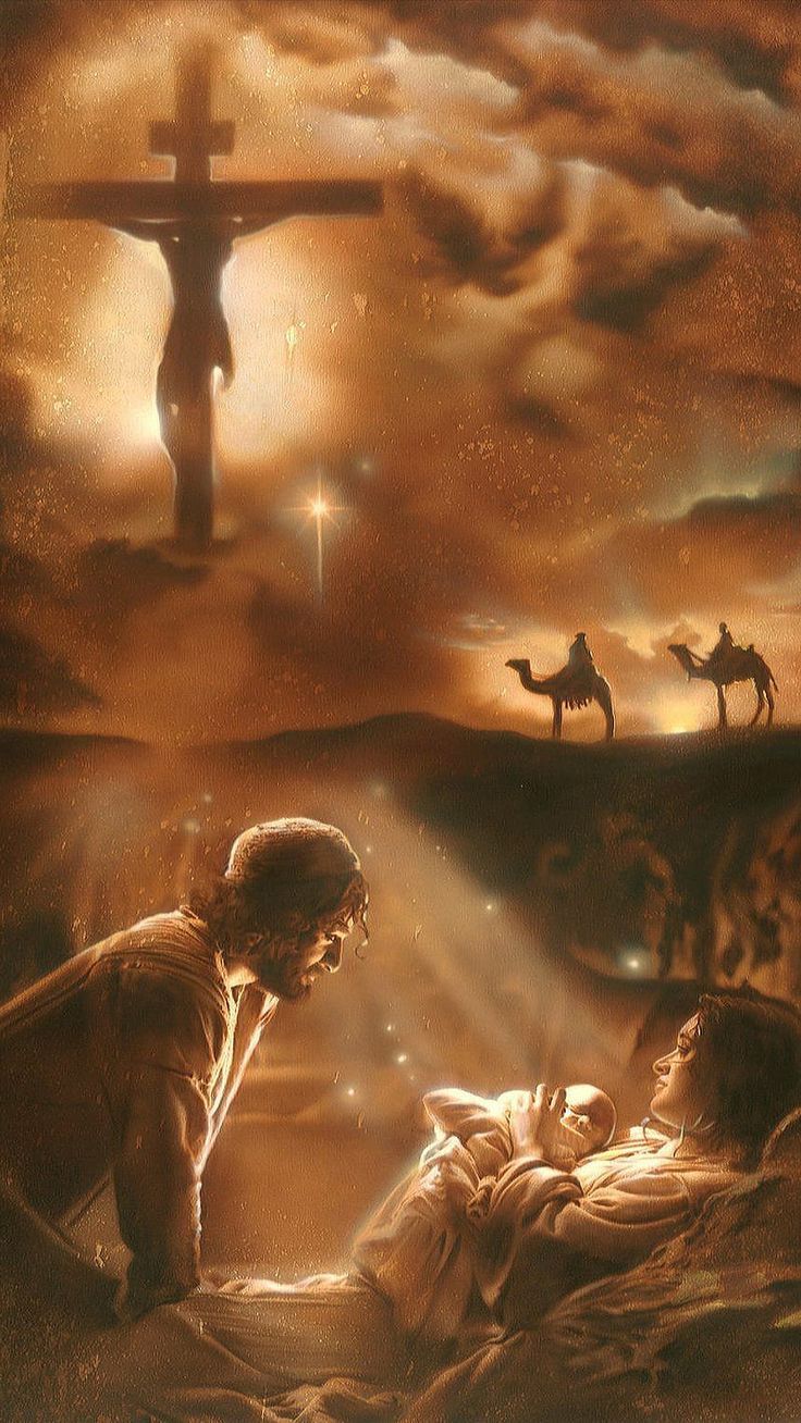 736x1308 Christmas quotes jesus, Jesus painting