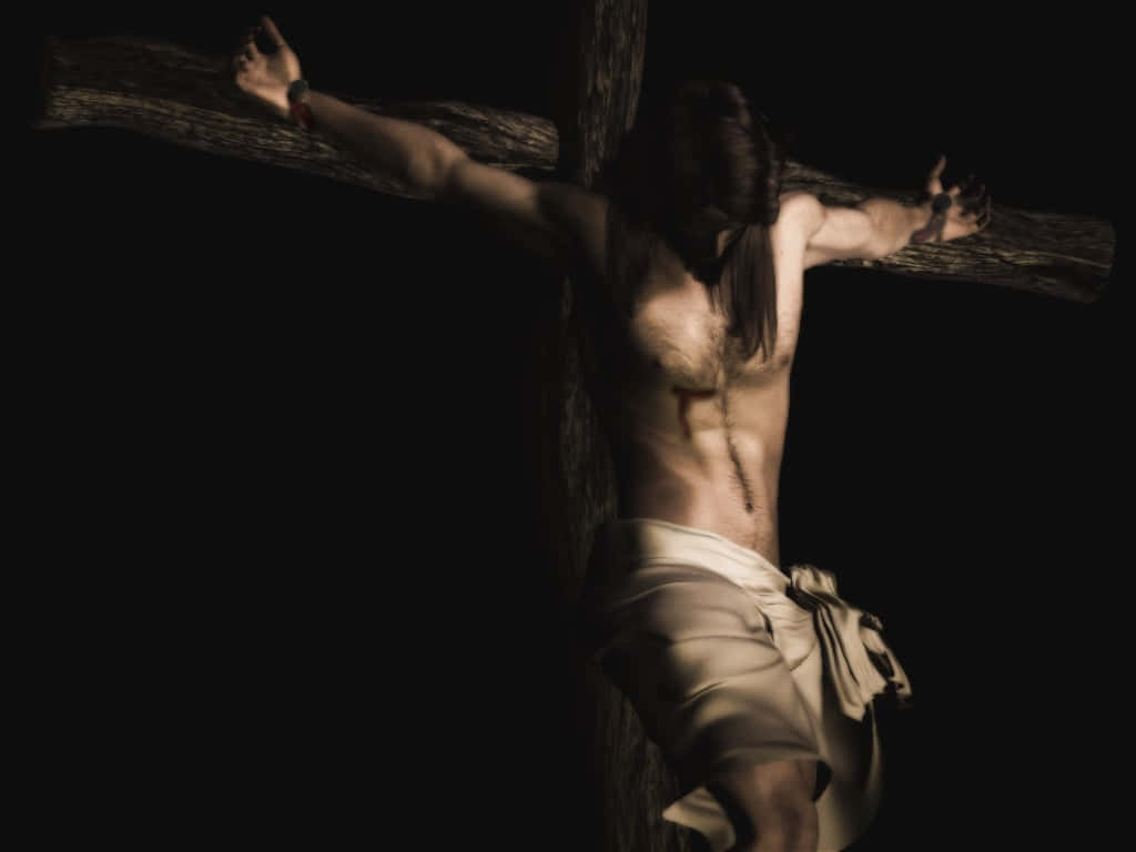 1024x768 Download The Remembrance of the Crucifixion Wallpaper
