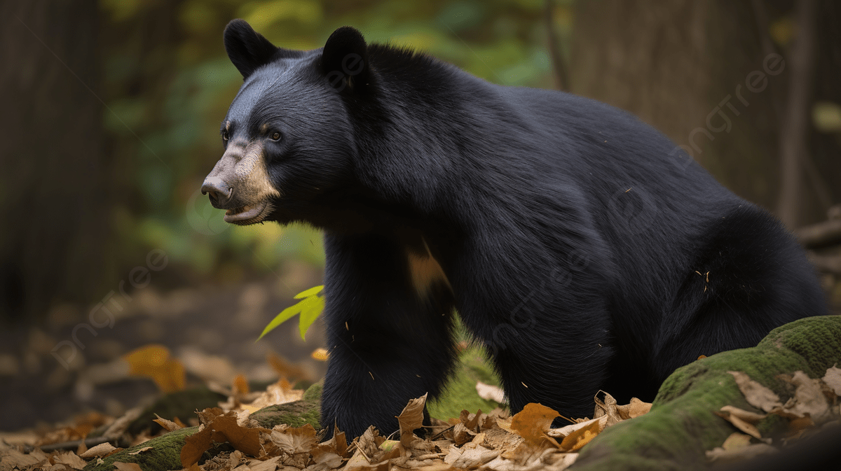 1200x673 Black Bear Walksds With
