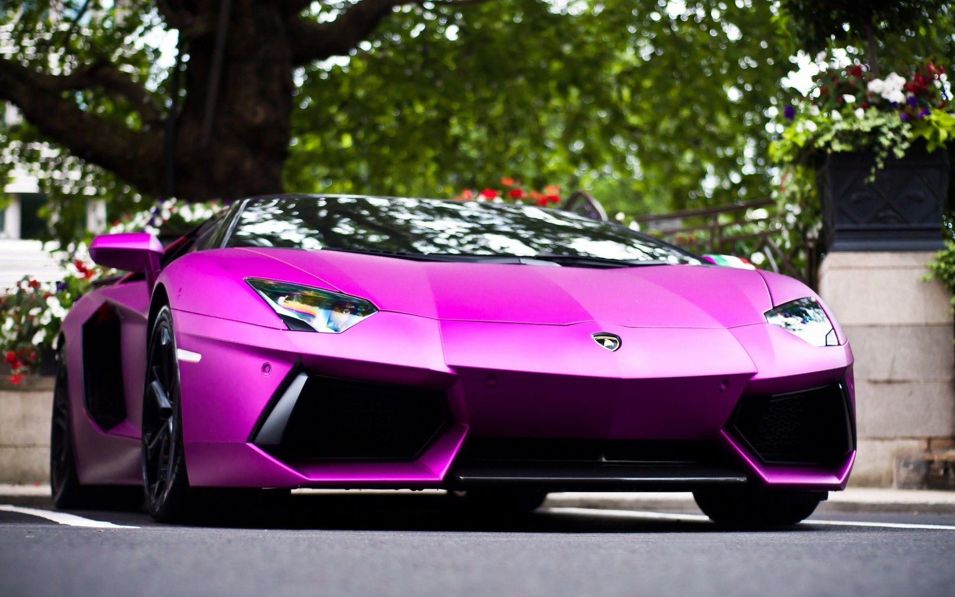 1920x1200 Pink Lamborghini Wallpaper