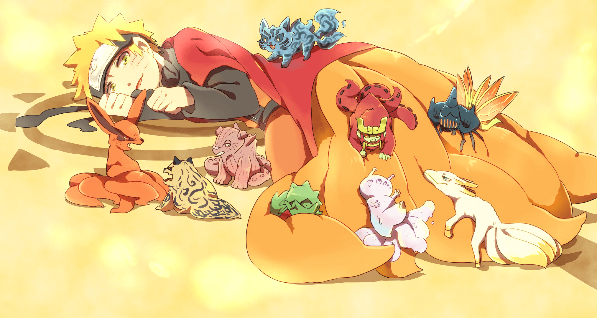 2025x1080 Kokuô (Naruto) Wallpaper