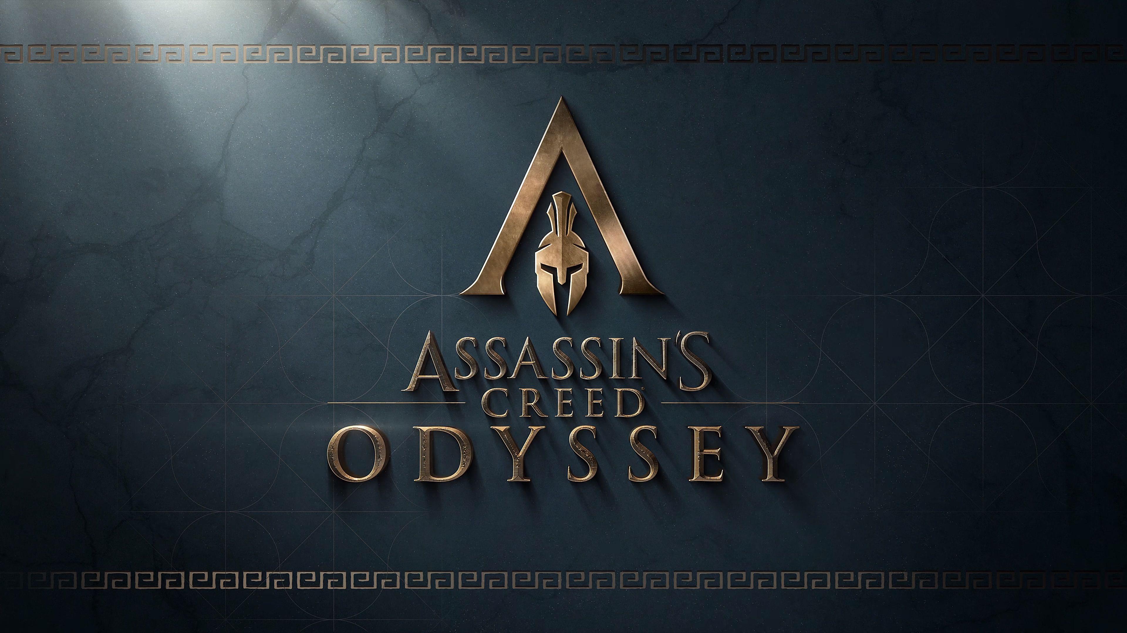 3840x2160 Assassin's Creed Logo Assassin'creed odyssey 4k 8k HD