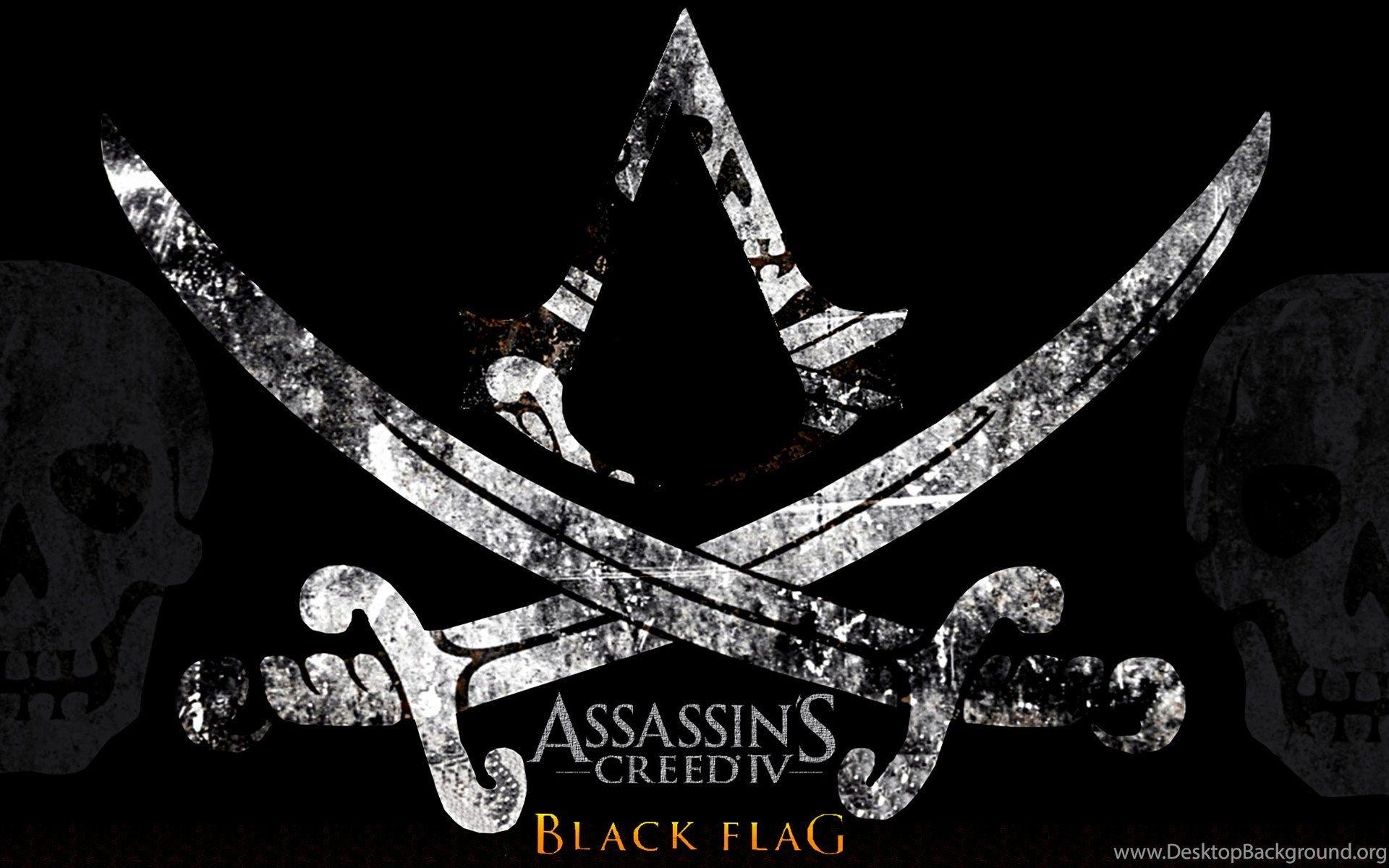 1920x1200 Assassins Creed IV: Black Flag Logo Wallpaper Desktop