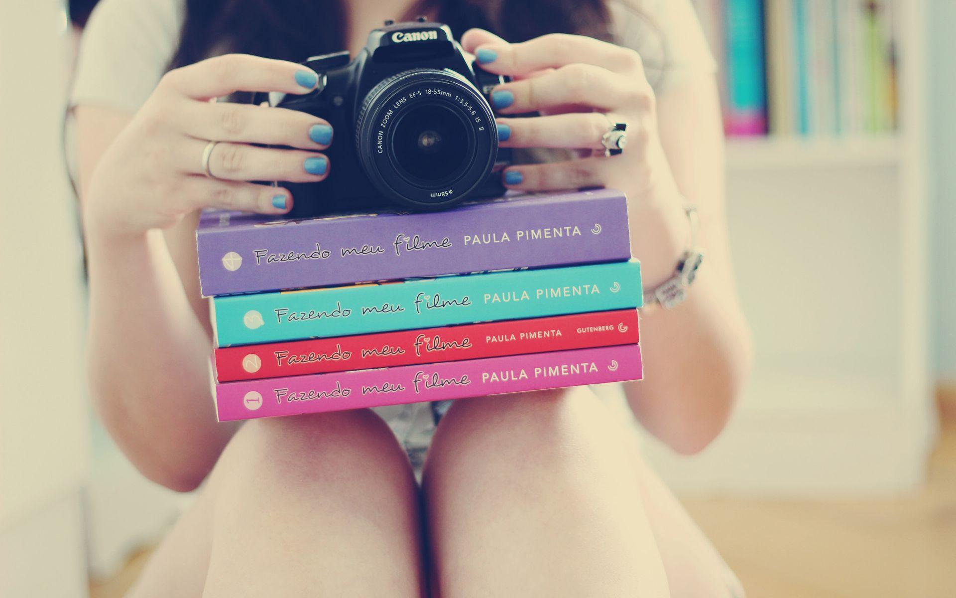 1920x1200 Polaroid Camera Girl Wallpaper : HD Wallpaper