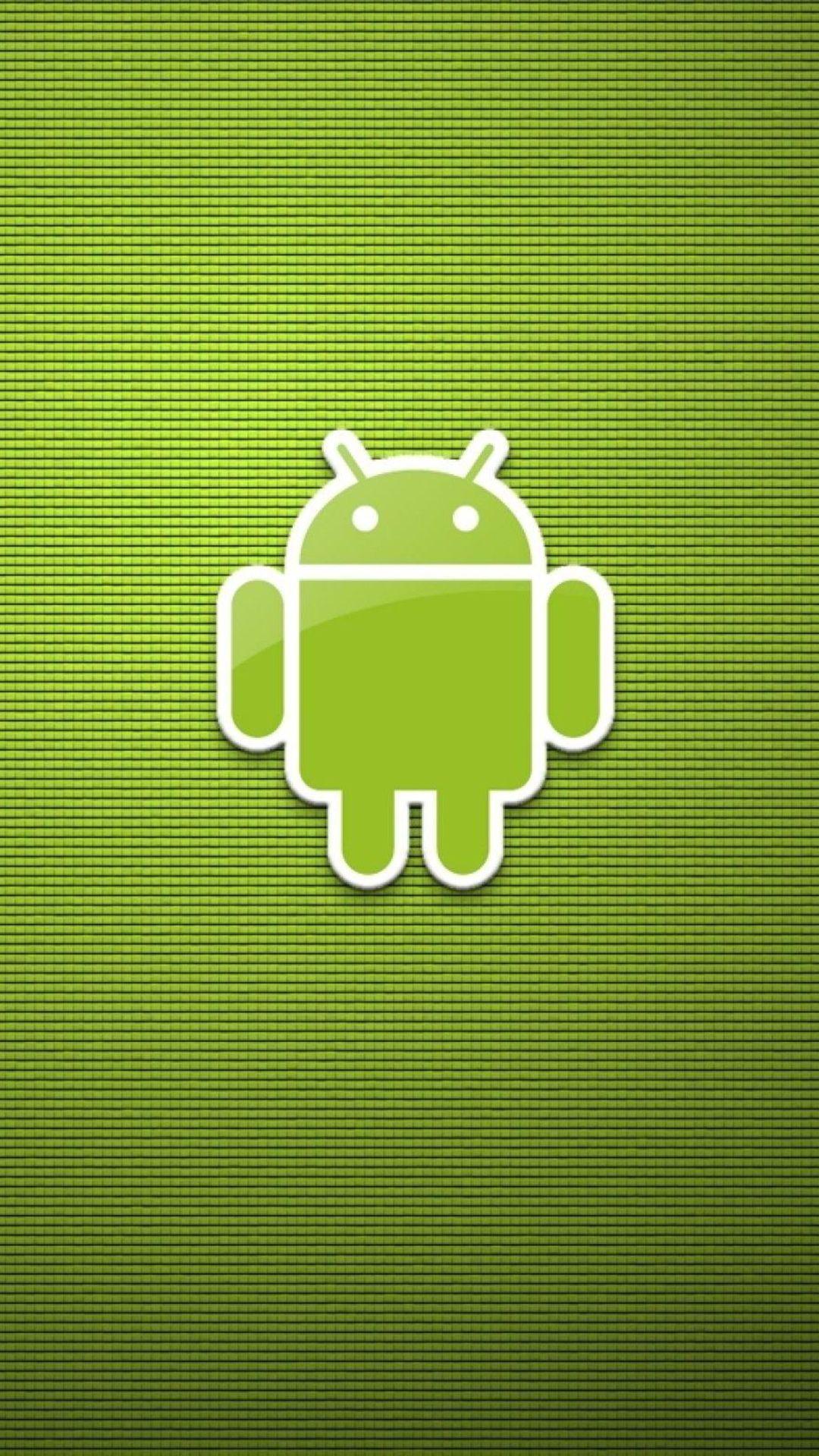 1080x1920 Green Android Logo Android Wallpaper free download