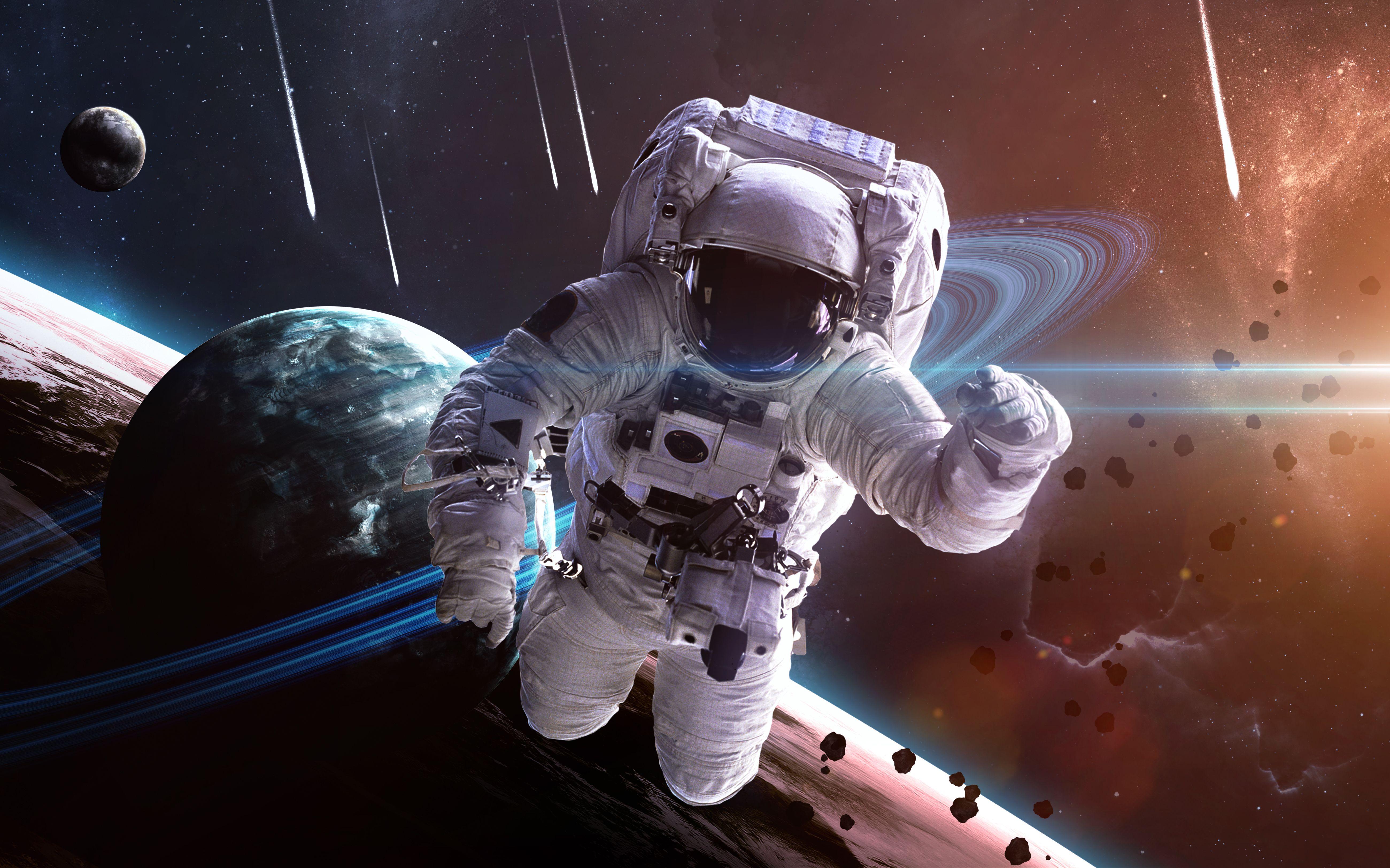 K Astronaut Wallpapers Top Free K Astronaut Backgrounds WallpaperAccess