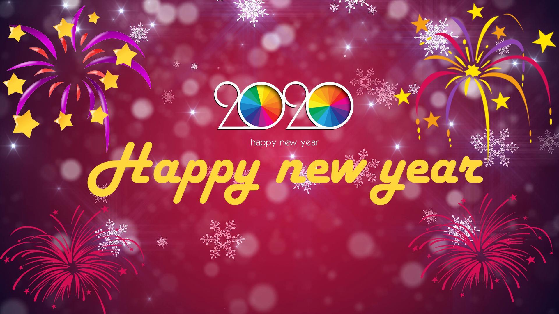 Happy New Year 2020 Wallpapers Top Free Happy New Year 2020