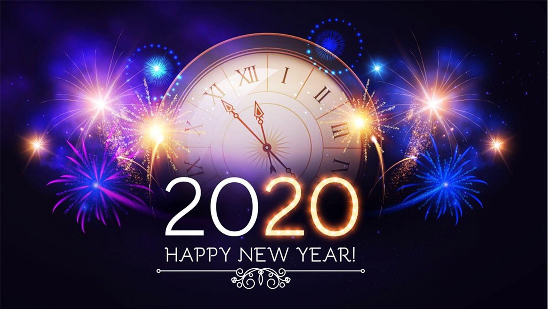 Happy New Year 2020 Wallpapers Top Free Happy New Year 2020