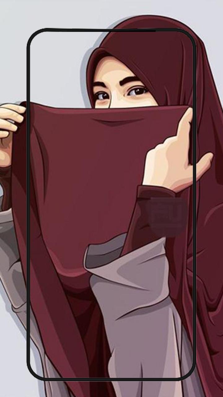 Muslim Girl  Cartoon  Wallpapers Top Free Muslim Girl  
