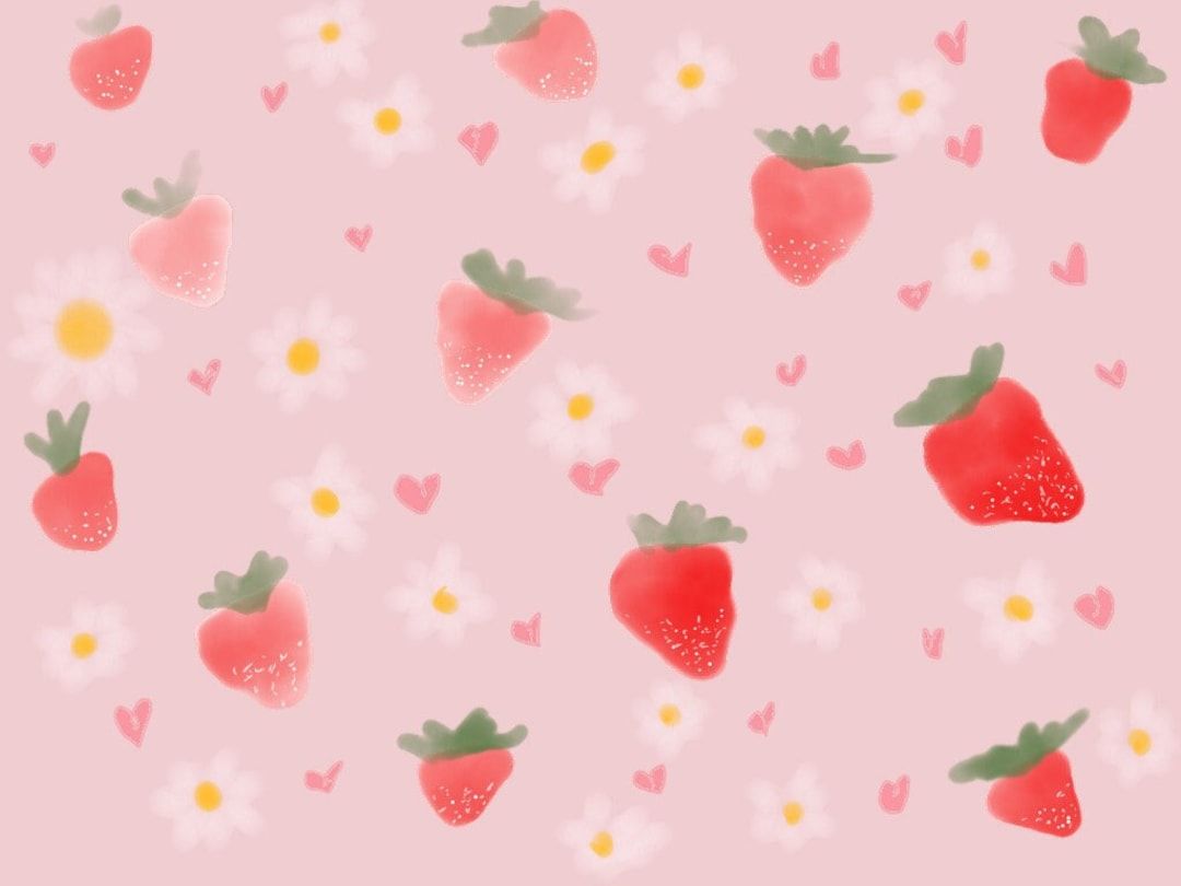 Strawberry PC Wallpapers Top Free Strawberry PC Backgrounds 13847600