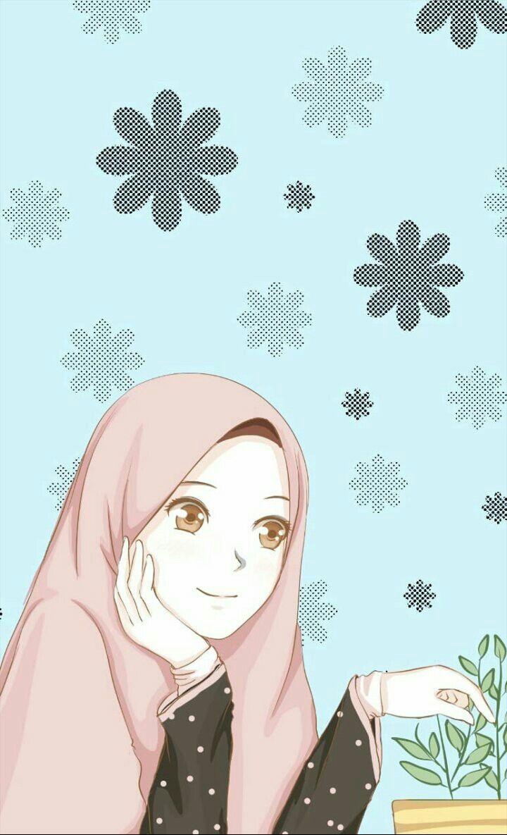 Quotes Wallpaper Cartoon Muslimah Anime Pinterest | 9