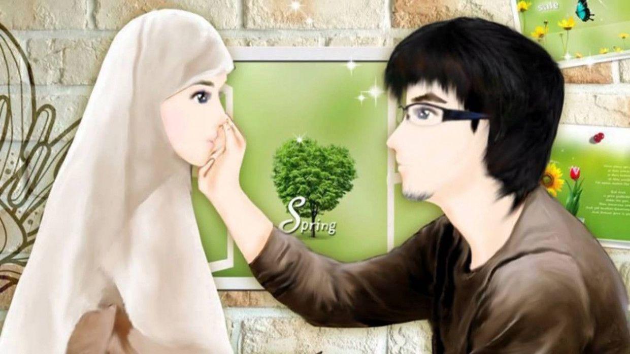 1241x698 Cute Muslim Girls Cartoon