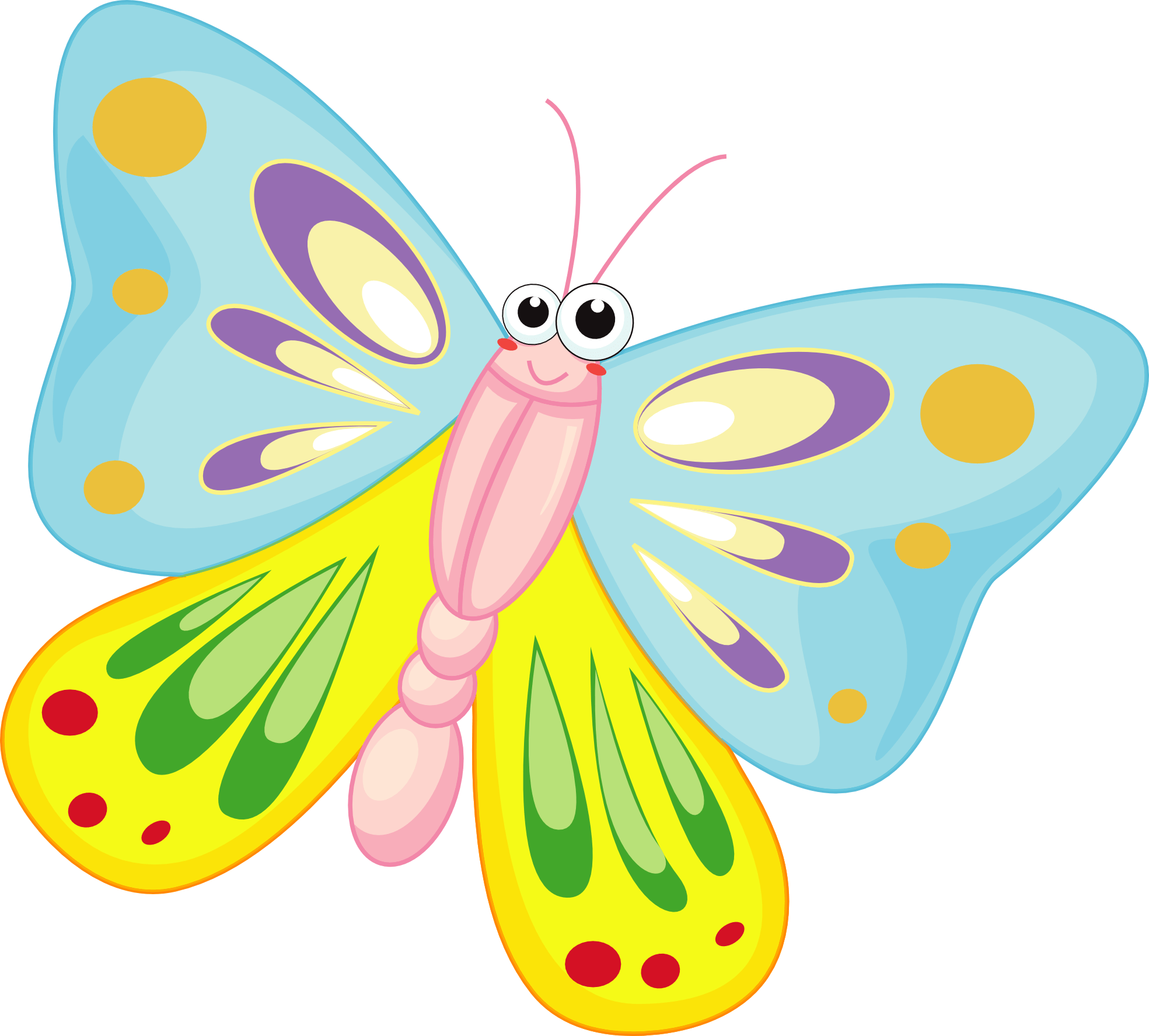 1969x1775 Free Cartoon Butterfly Image, Download Free Clip Art, Free