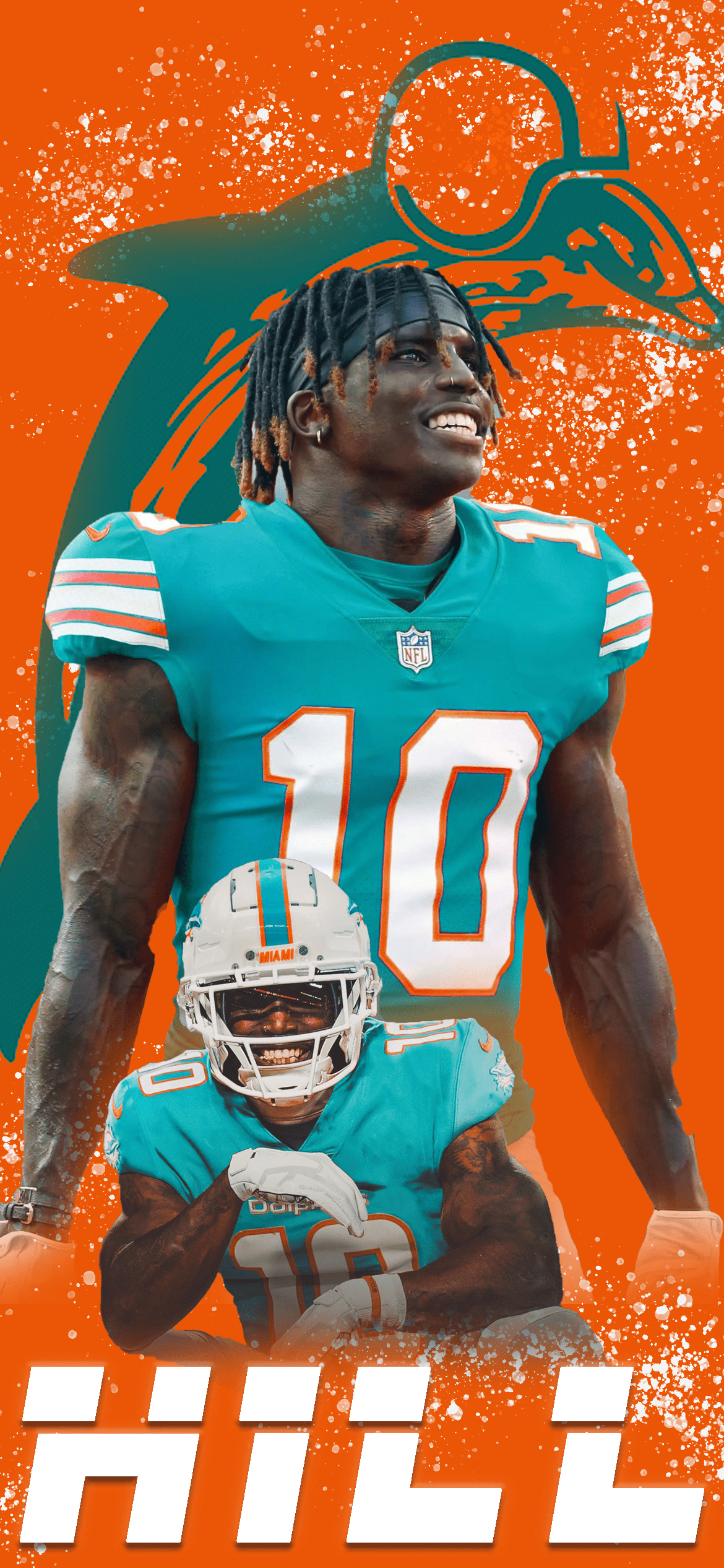 1170x2532 Tyreek Hill wallpaper!