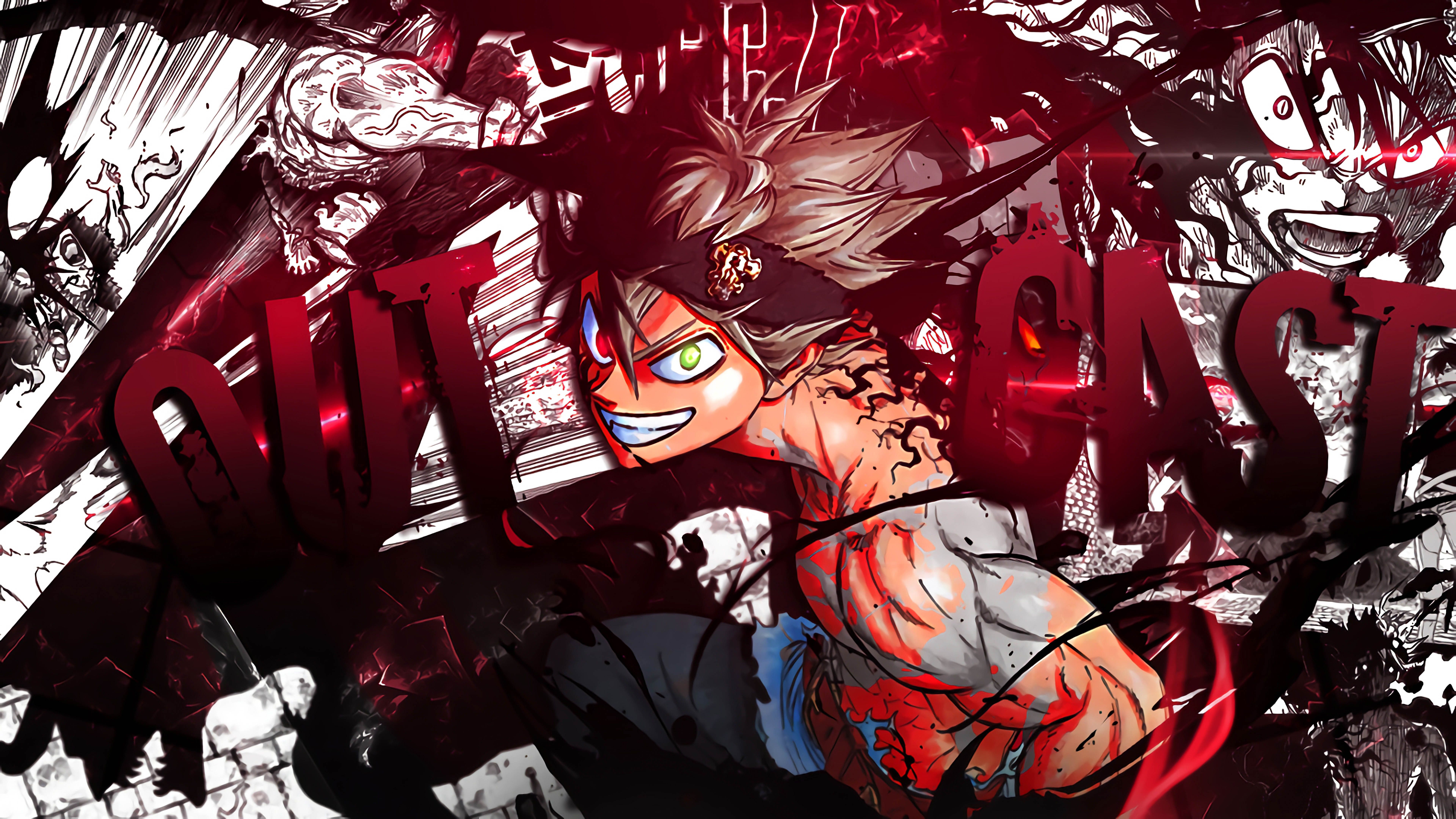 7680x4320 Black Clover Wallpaper 8K