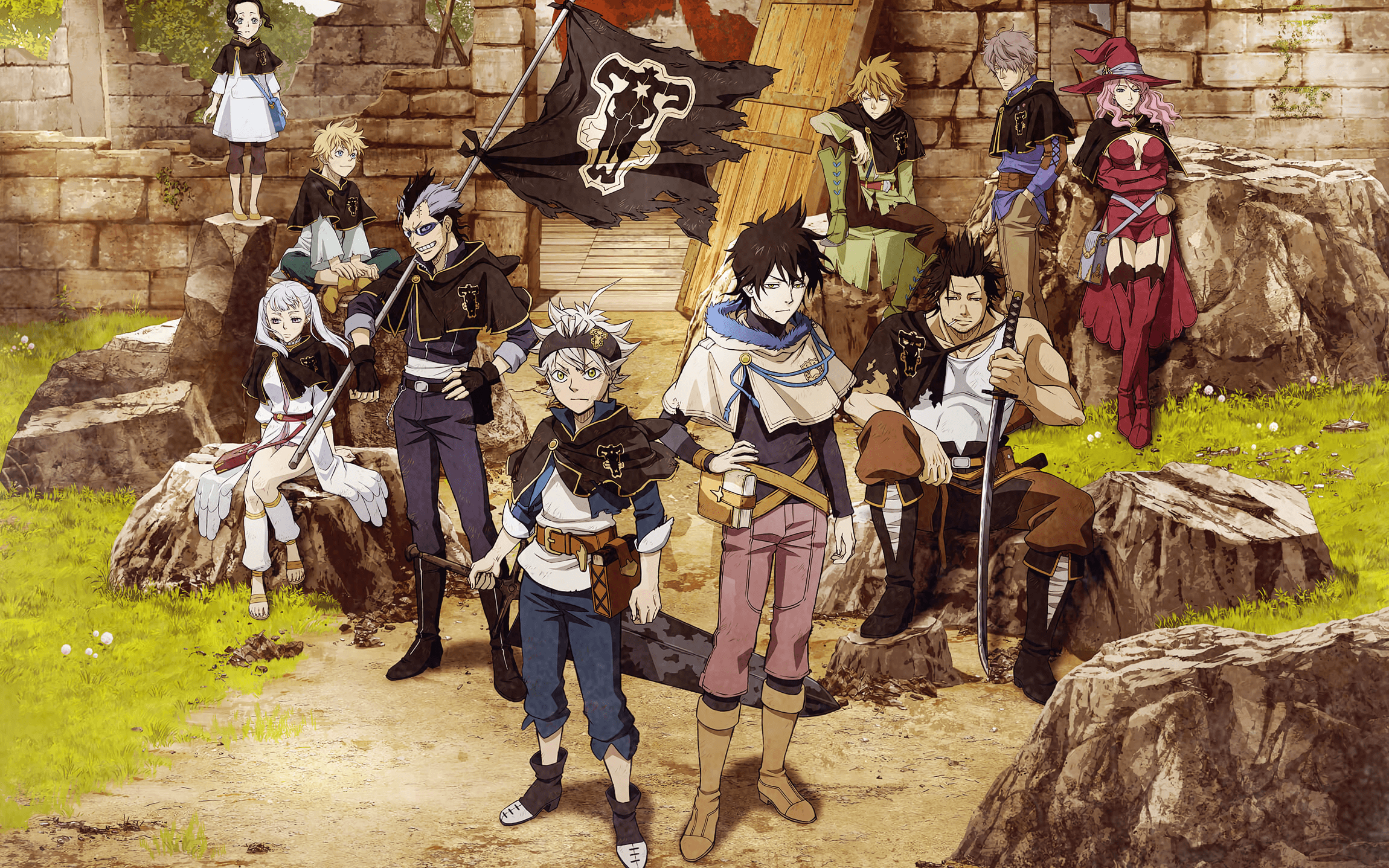 2300x1437 Black Clover Computer HD Wallpaper