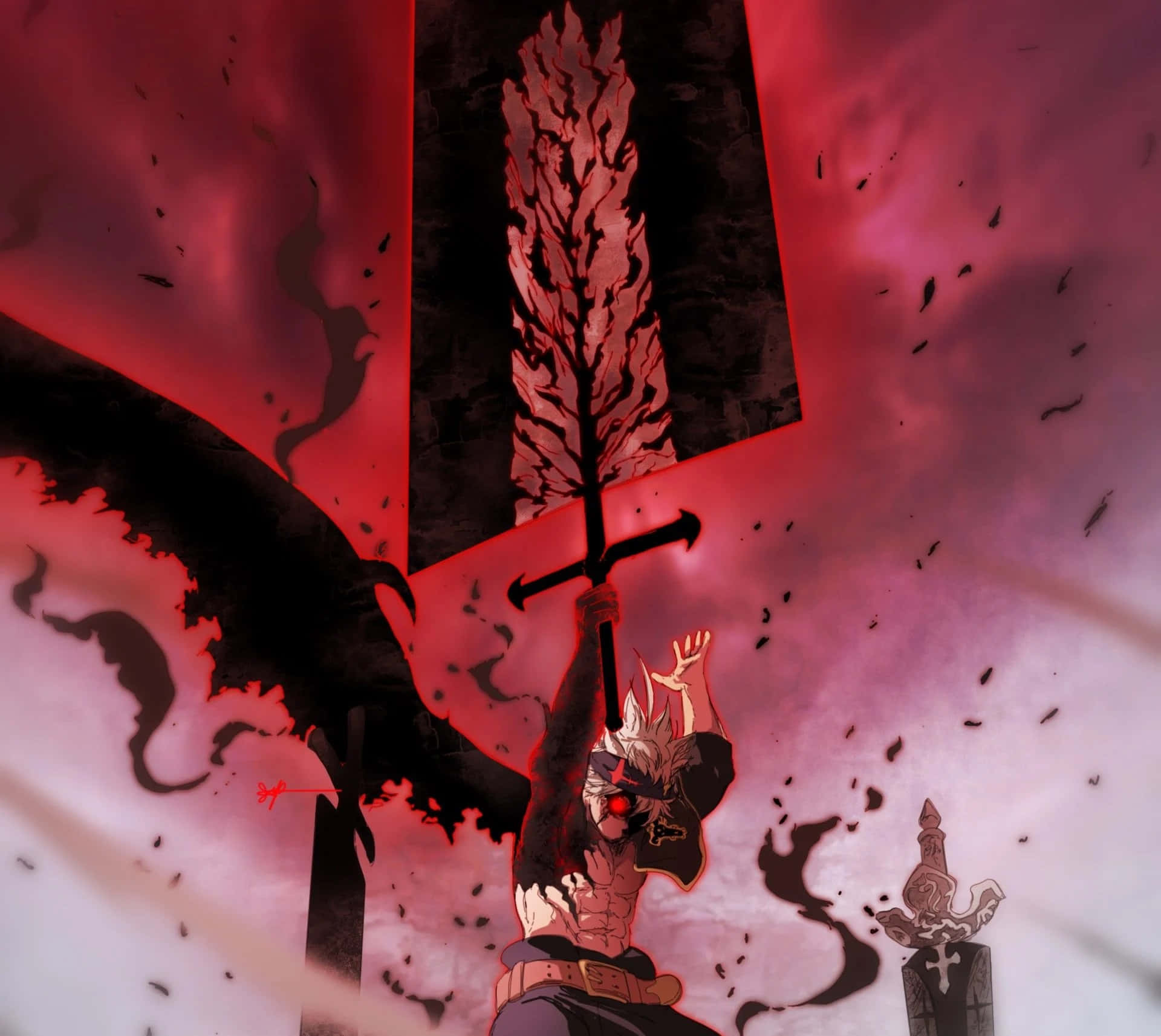 1920x1714 Black Clover 4k, Demon Slayer Sword