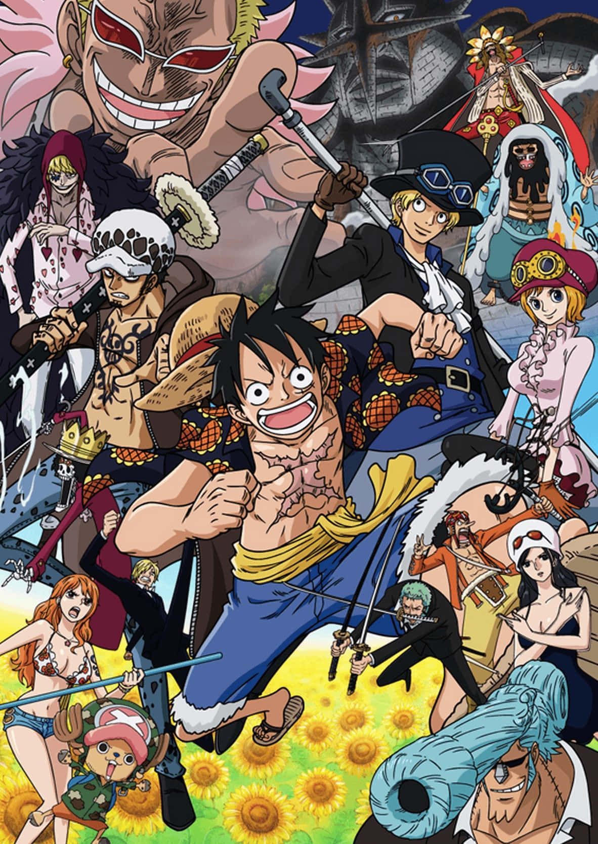 1182x1668 One Piece Anime Series Wallpaper