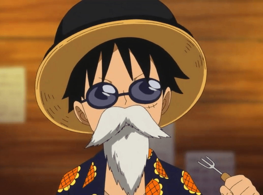 1034x768 Luffy Dressrosa Wallpaper