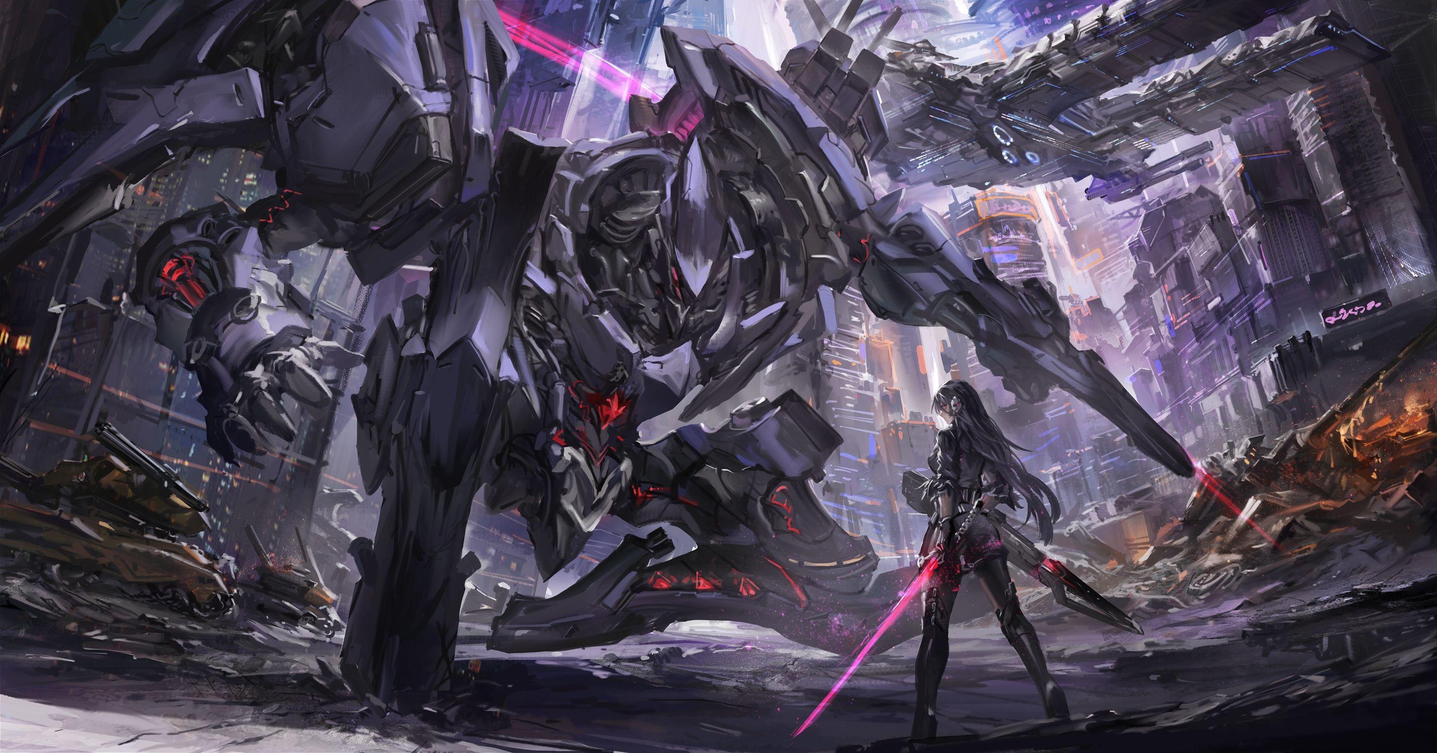 Mecha Anime Wallpapers - Top Free Mecha Anime Backgrounds - WallpaperAccess