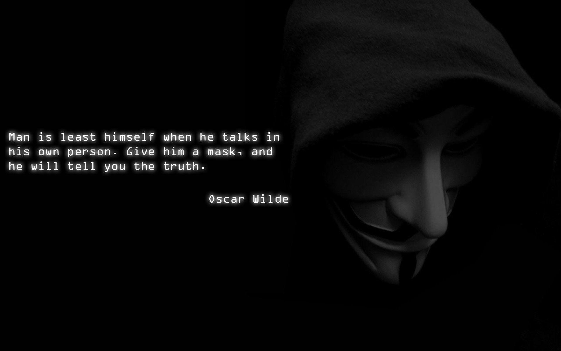 Anonymous Quotes Wallpapers Top Free Anonymous Quotes Backgrounds Wallpaperaccess