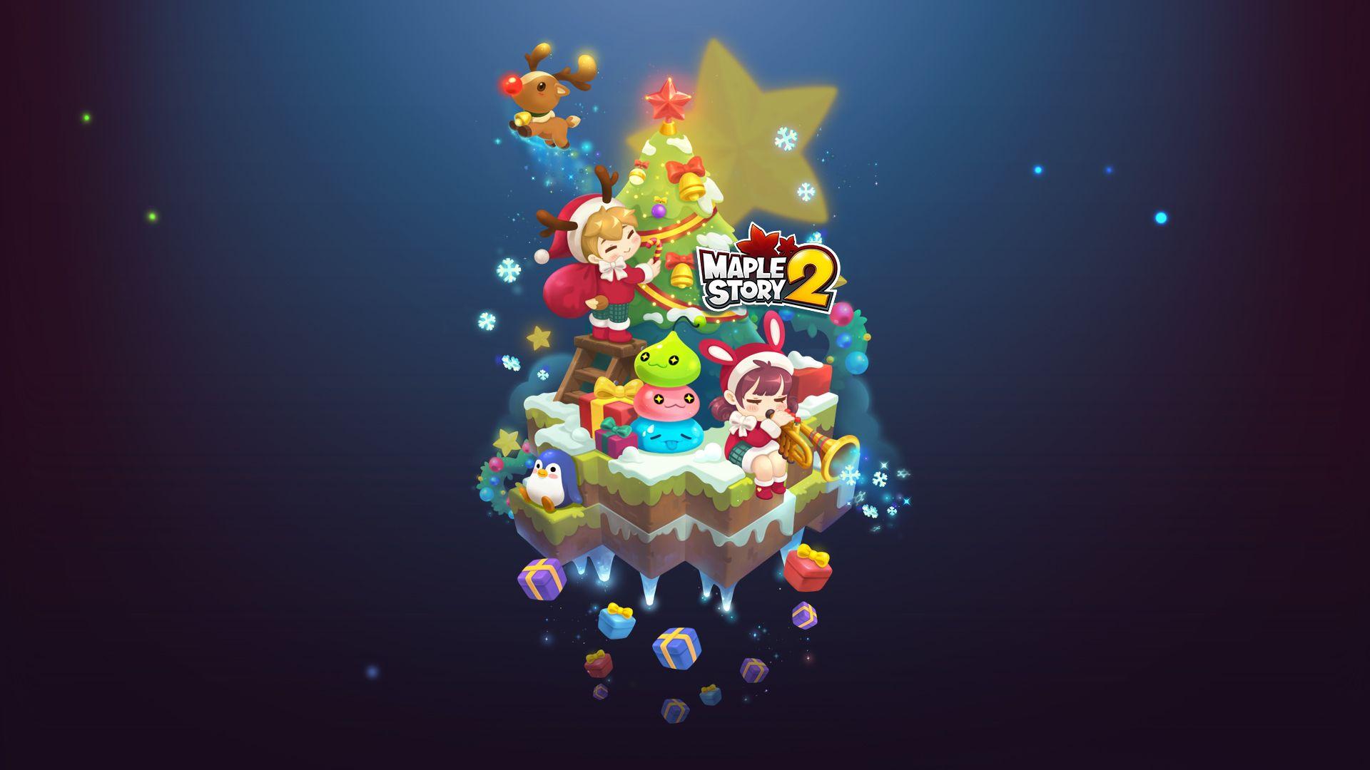 1920x1080 Holiday Wallpaper!. Official MapleStory 2 Website