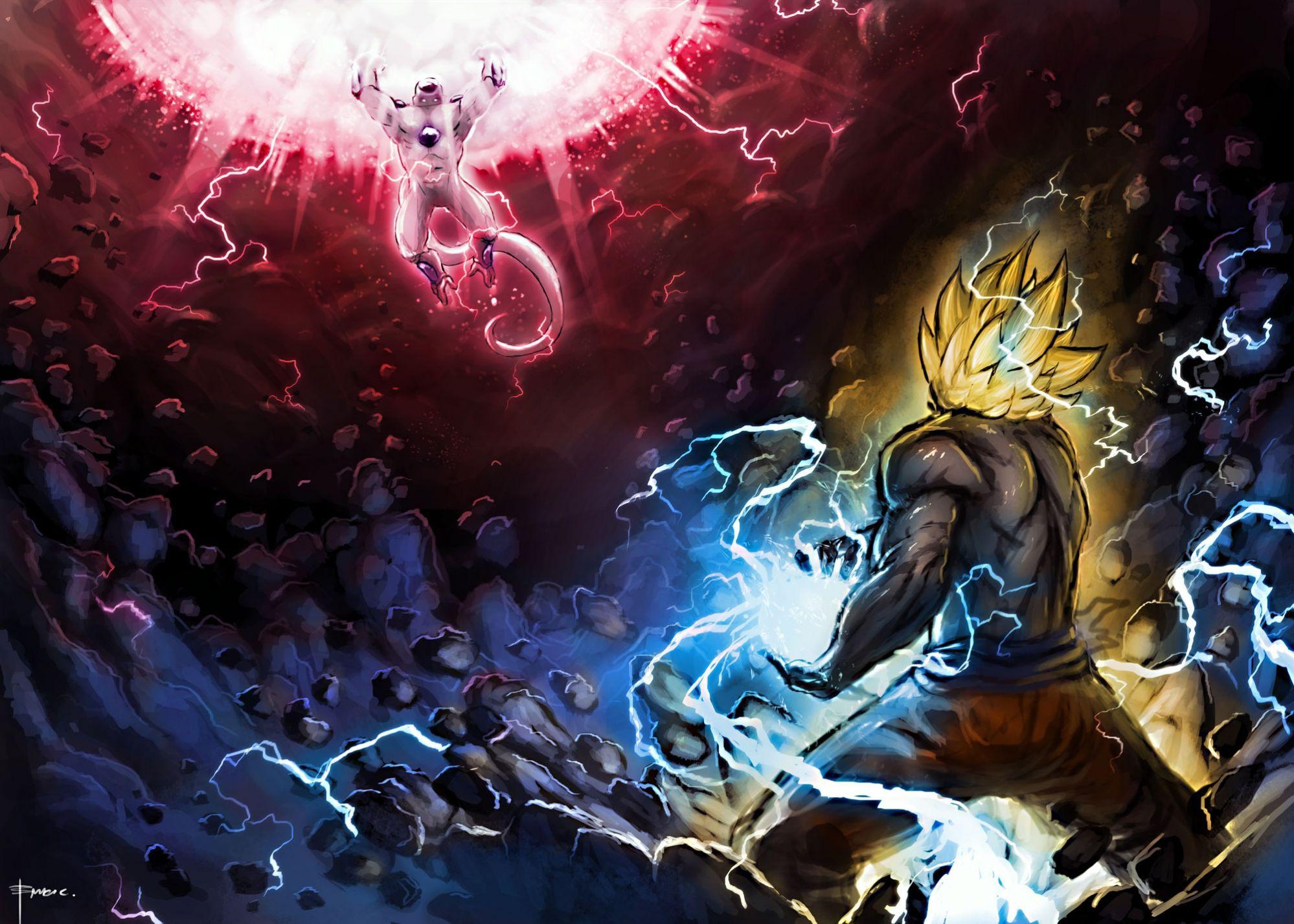 Goku Fighting Wallpapers - Top Free Goku Fighting Backgrounds -  WallpaperAccess