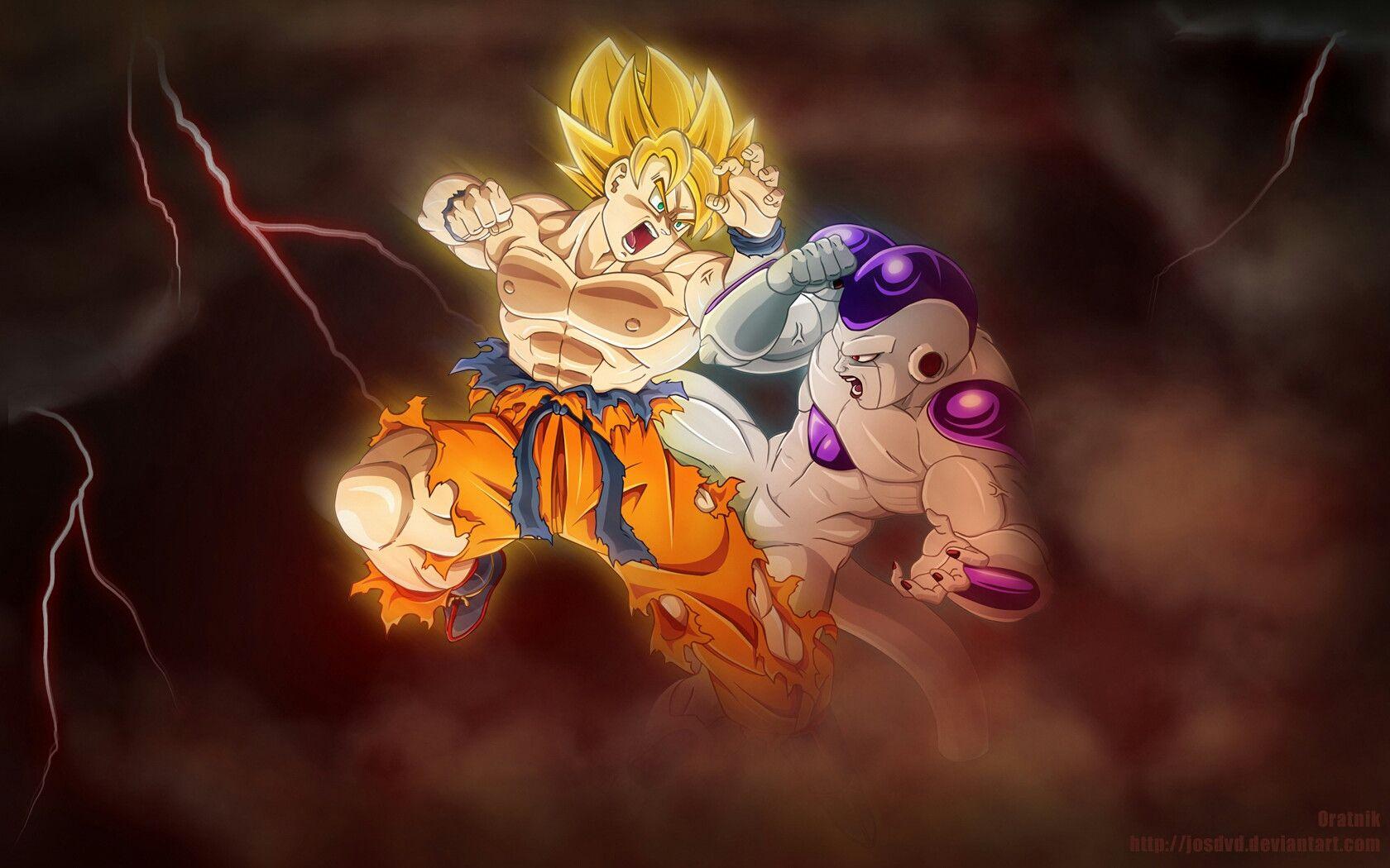 Goku and Frieza Wallpapers  Top Free Goku and Frieza Backgrounds   WallpaperAccess