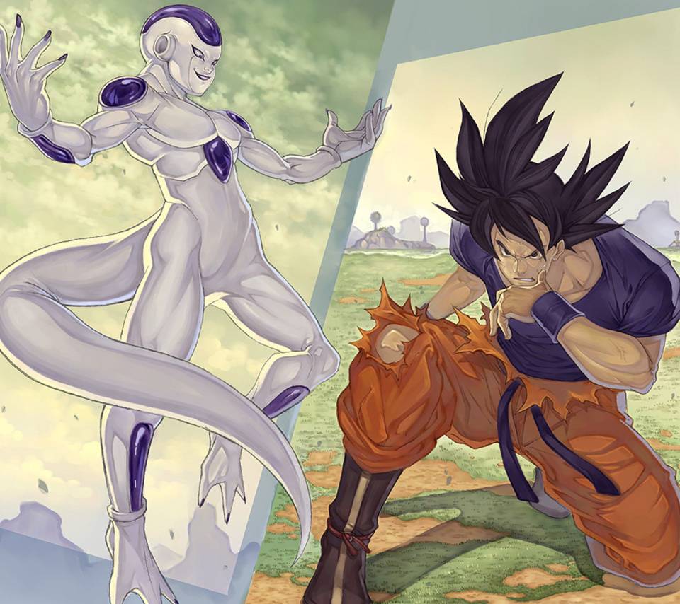 960x854 Goku Vs Frieza Wallpaper