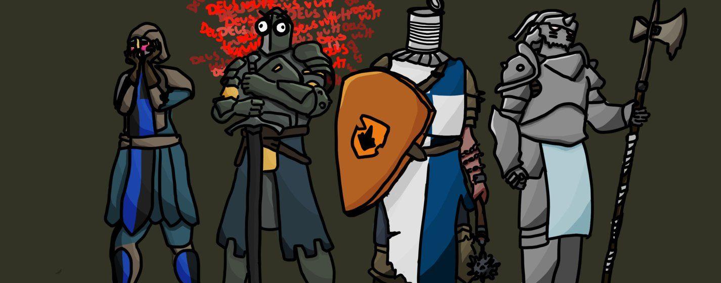 1426x560 For Honor: the knights i guess