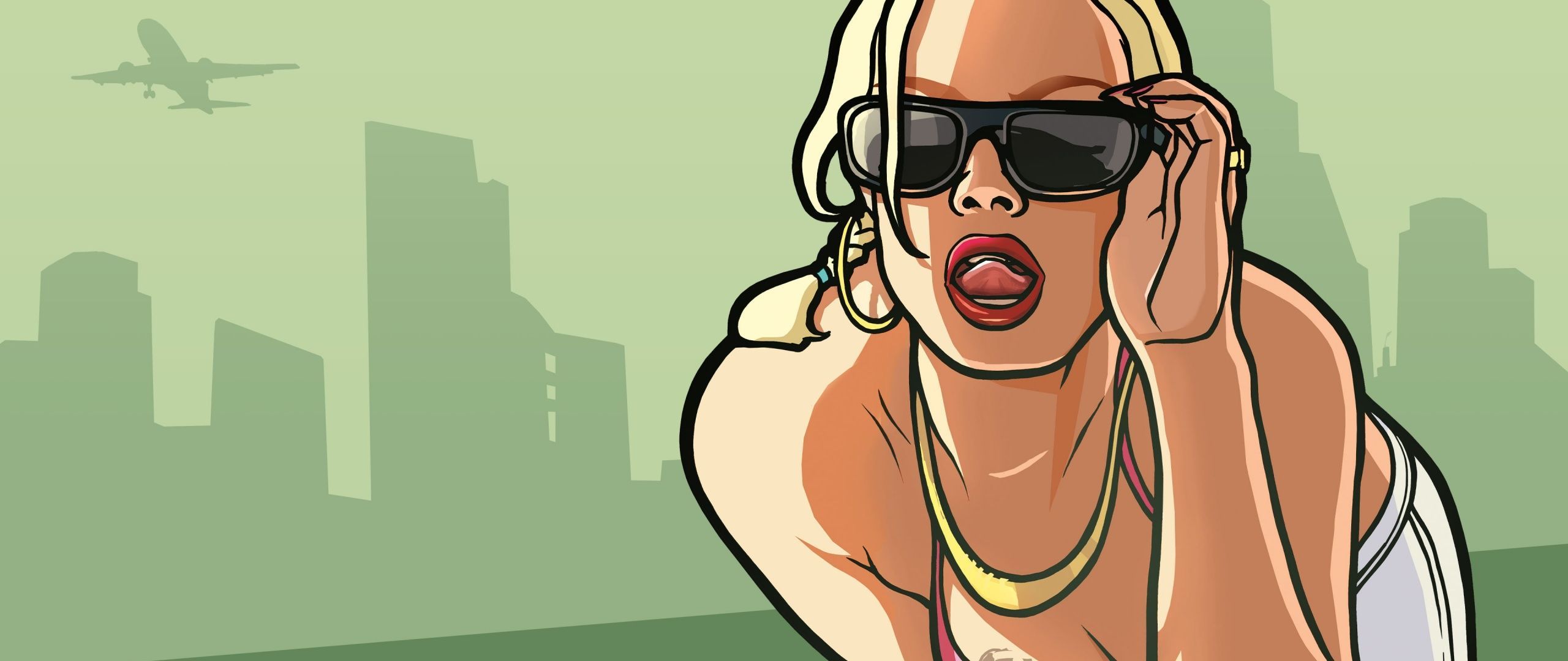 2560x1080 GTA San Andreas Wallpaper 4K, Video Game