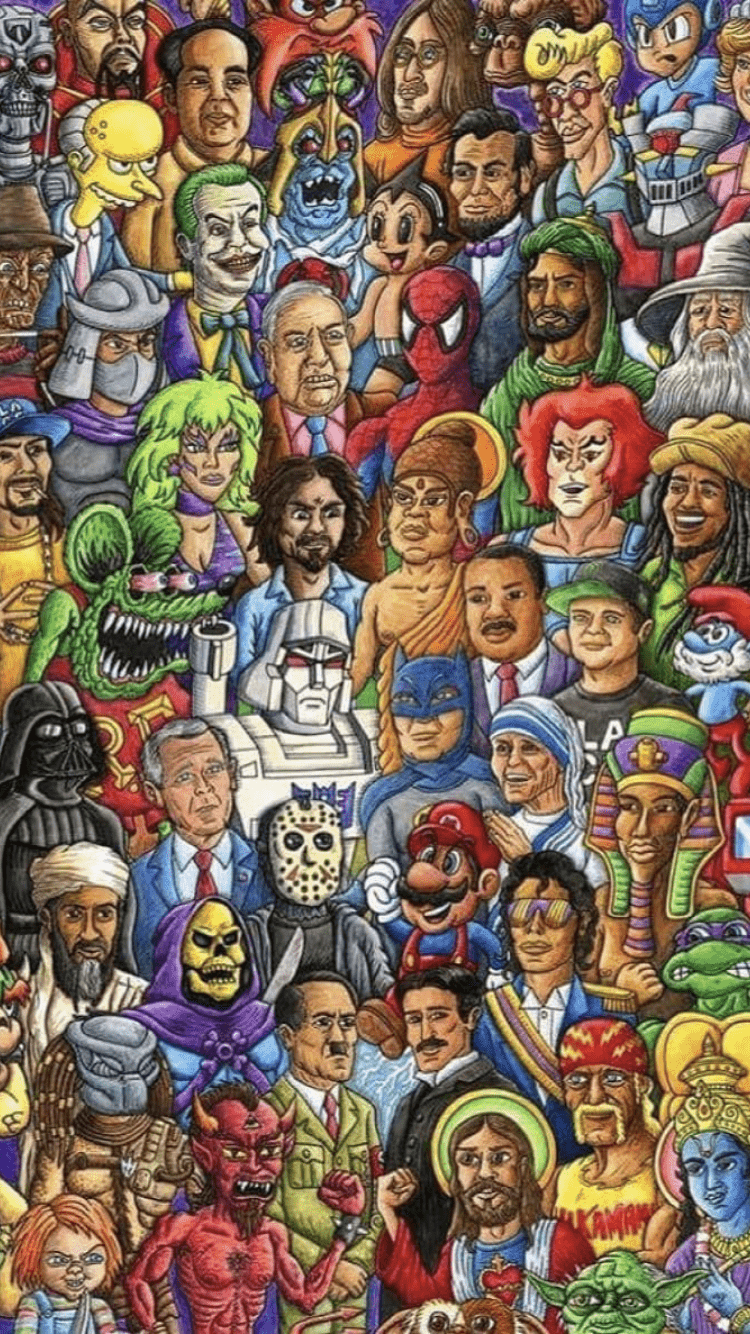 750x1334 Varios. Rapper art, Graffiti doodles, Bape wallpaper