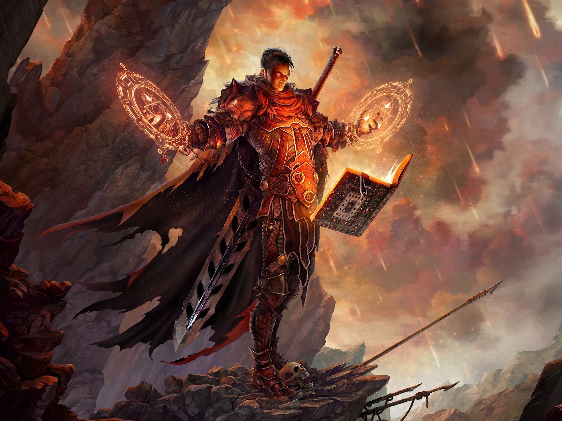 1920x1440 Epic Fantasy Sorcerer Warrior HD