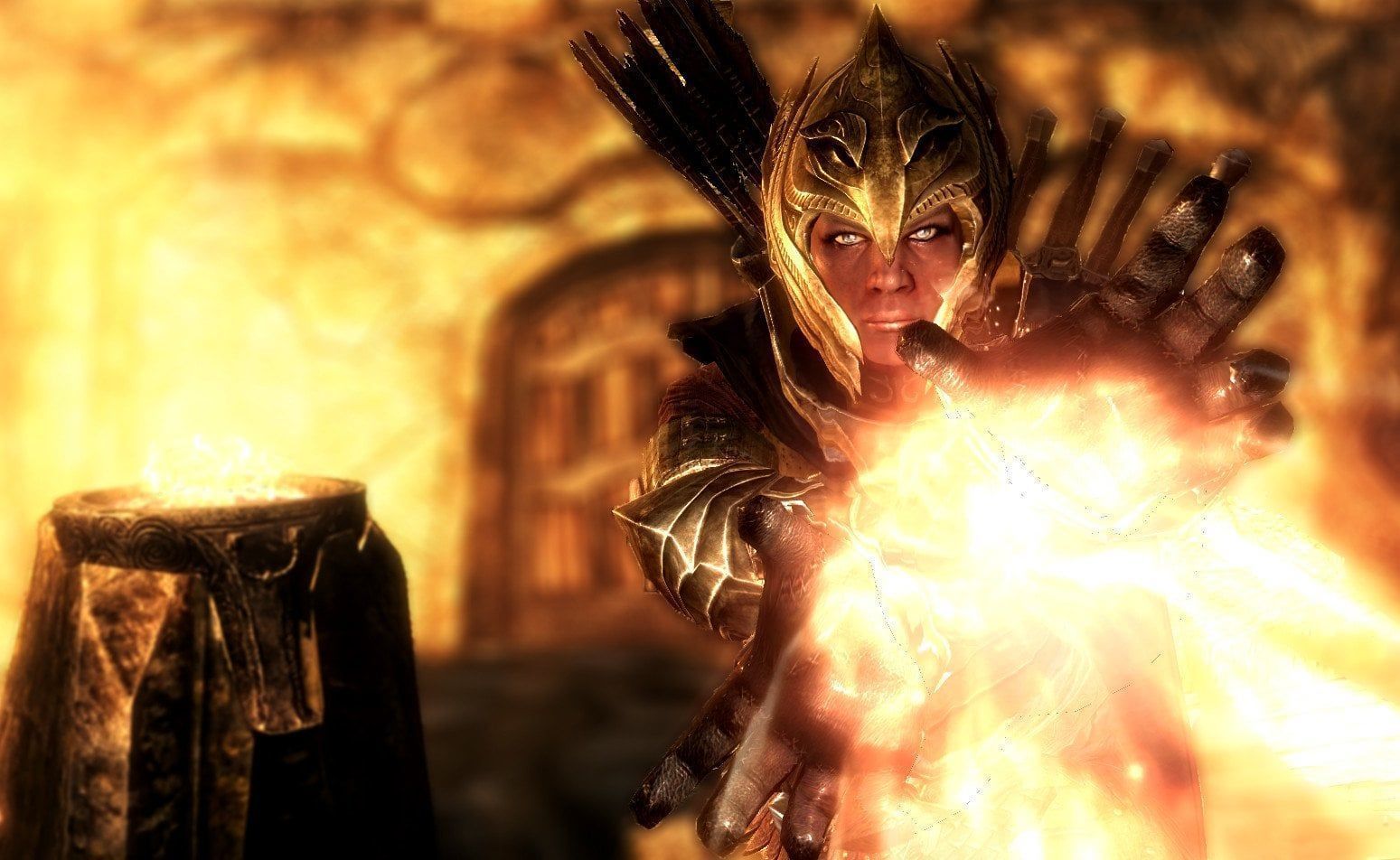 1549x952 fire mage, wallpaper quality