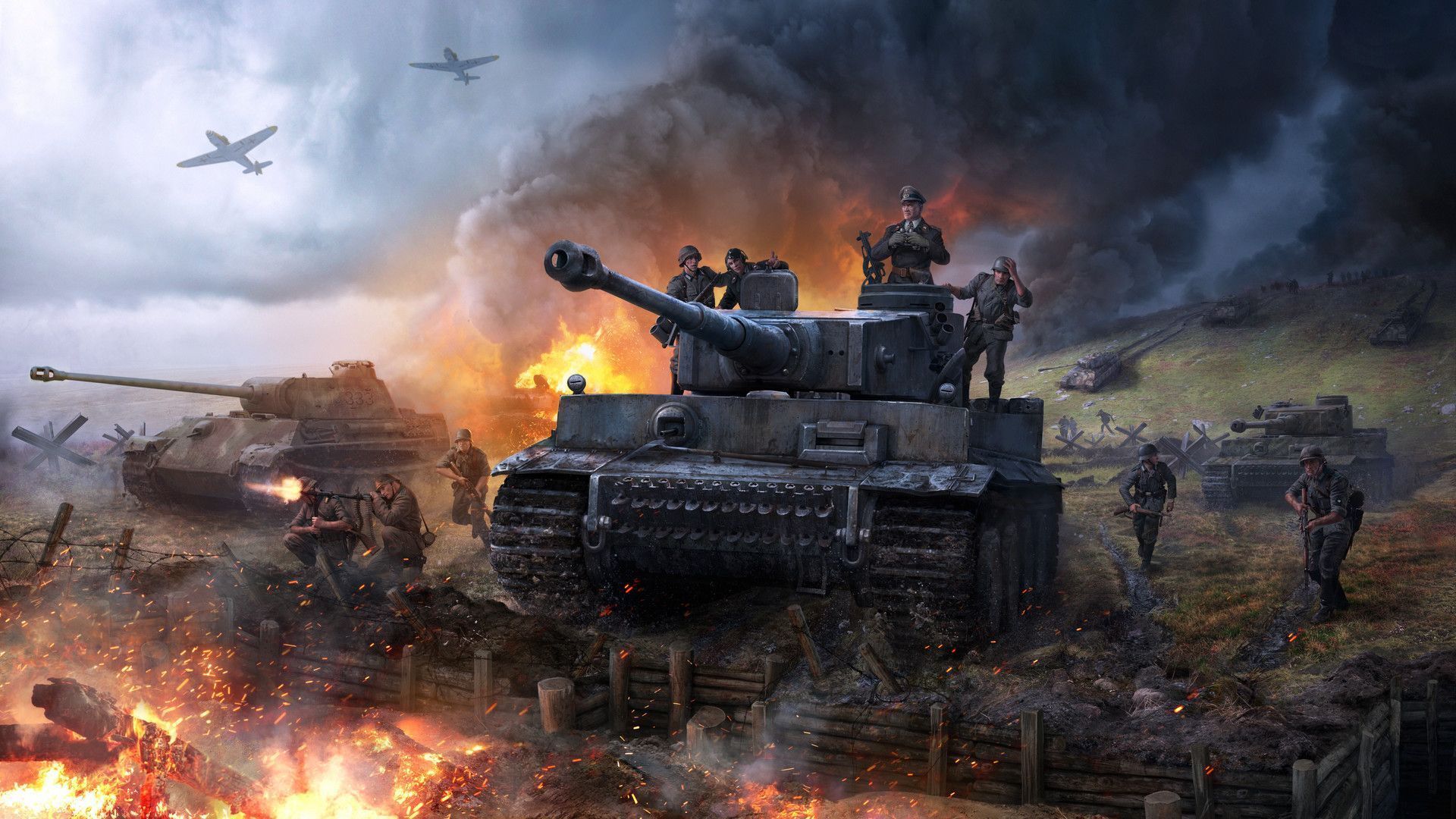 1920x1080 WW2 wallpaper