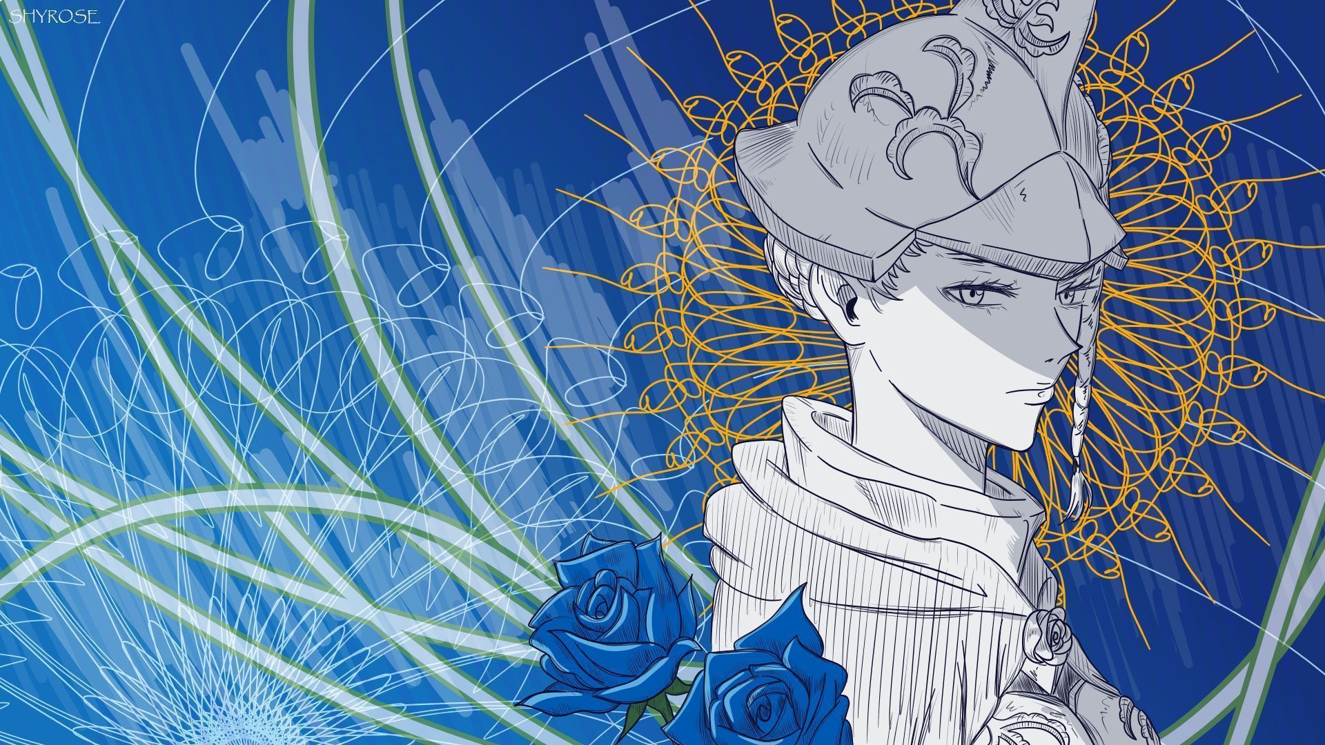 1920x1080 Download Charlotte Roselei Anime Black