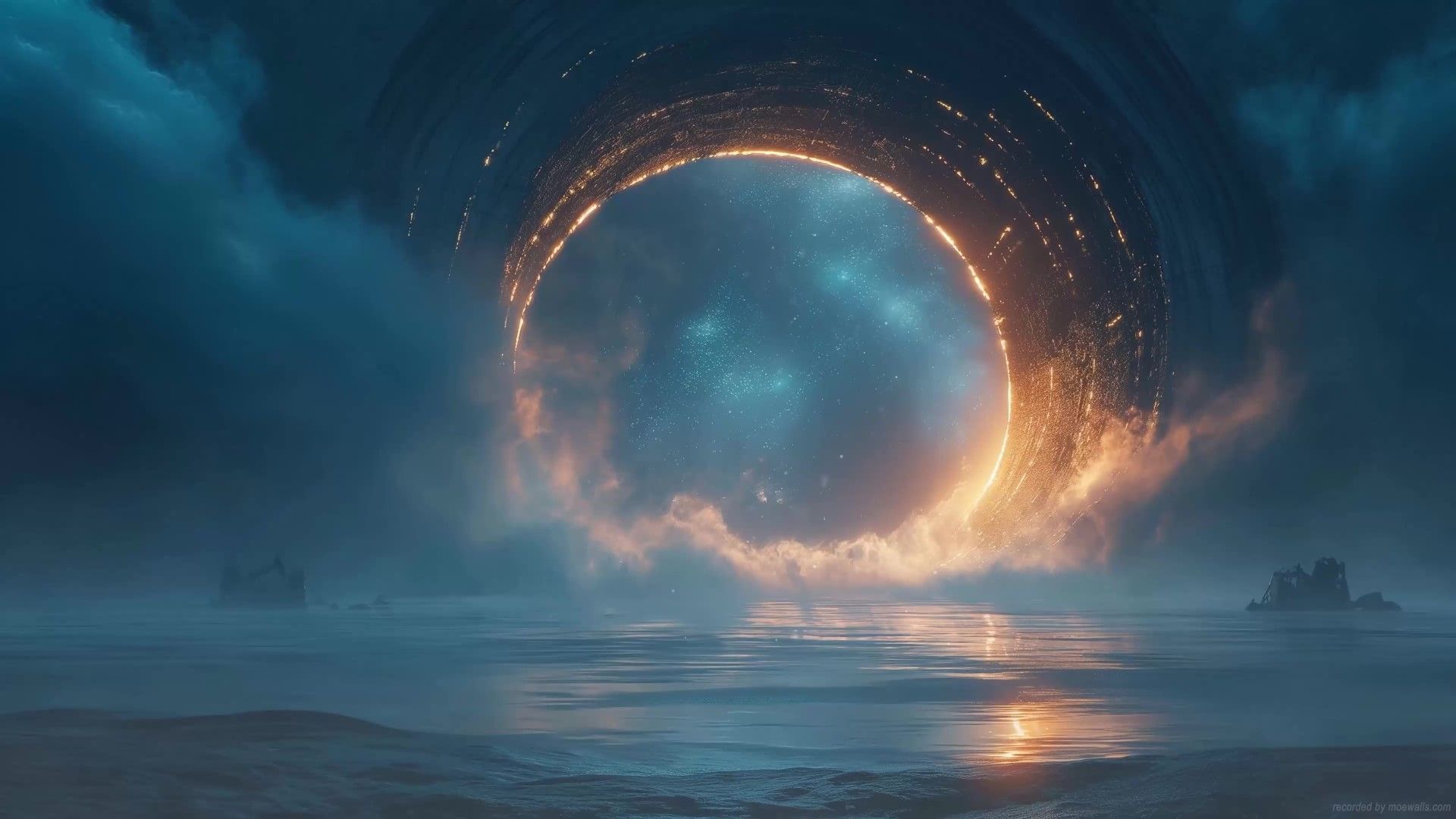 1920x1080 Space Portal Live Wallpaper