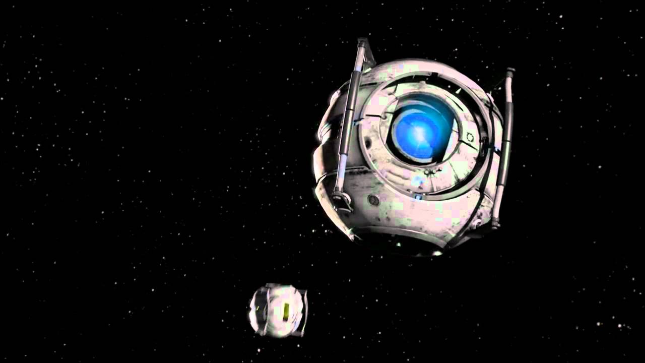 1280x720 Portal 2 Background in Space