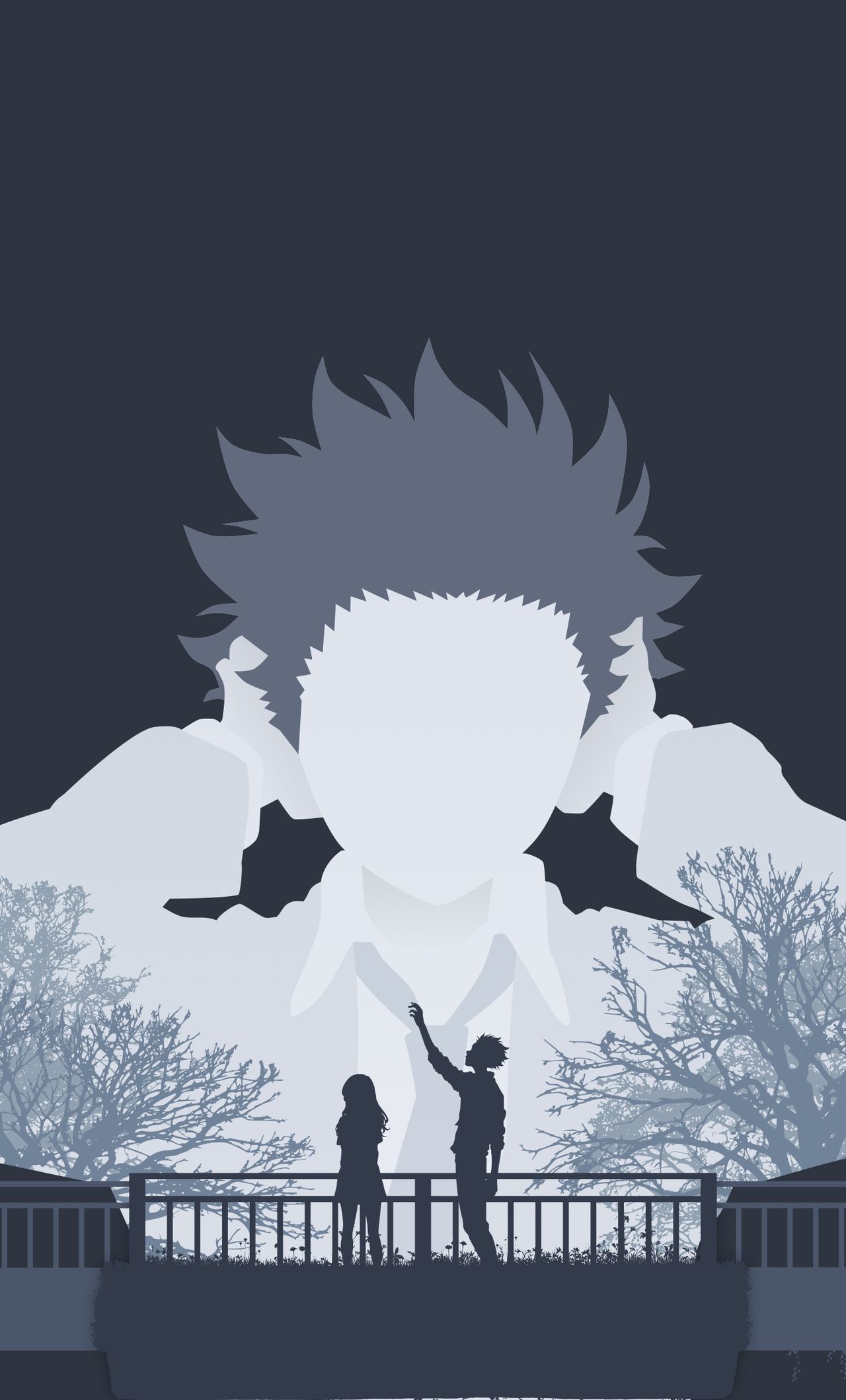 1280x2120 A Silent Voice iPhone Wallpaper