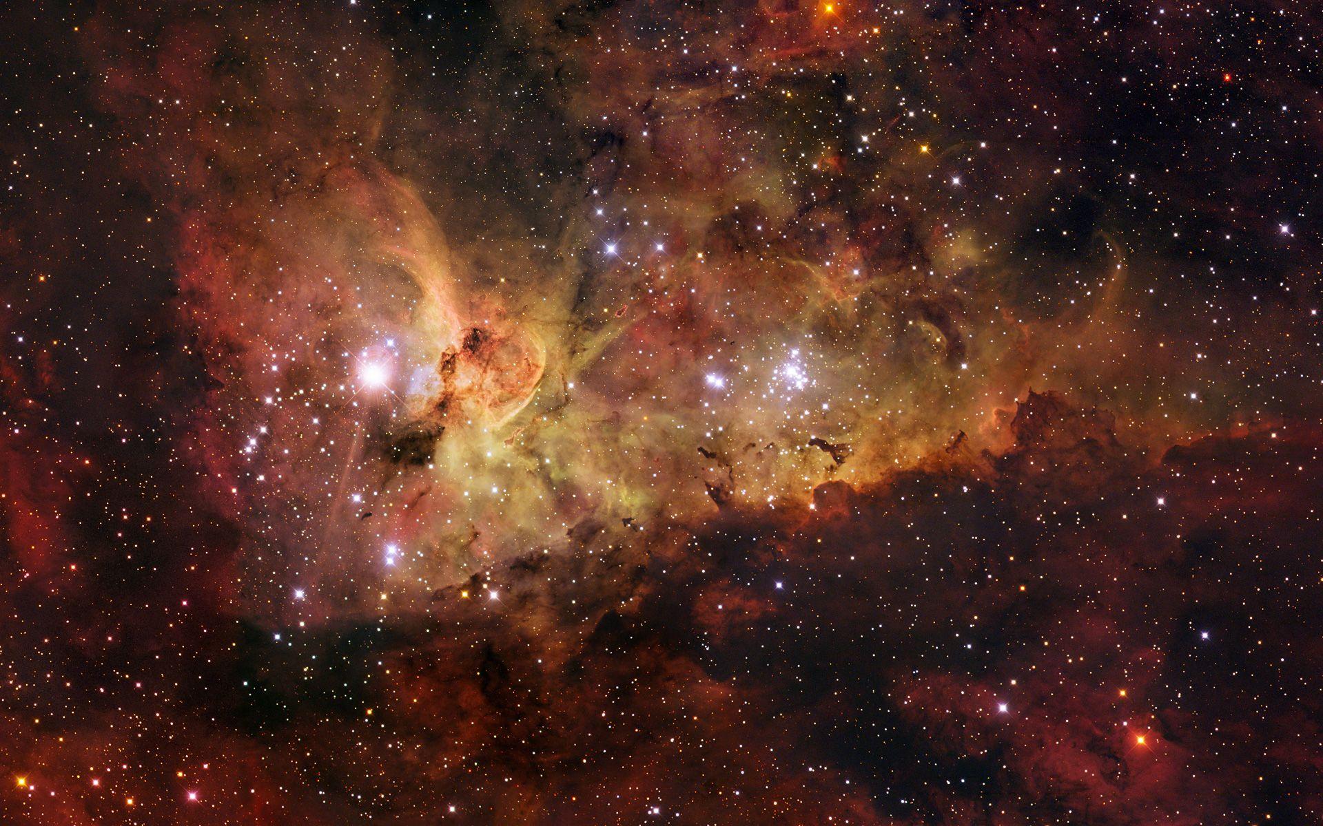 Carina Nebula Stars Space Wallpaper 8K #8301h