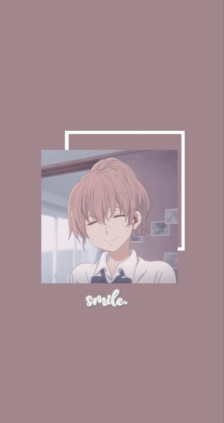 736x1389 aesthetic anime wallpaper shouko